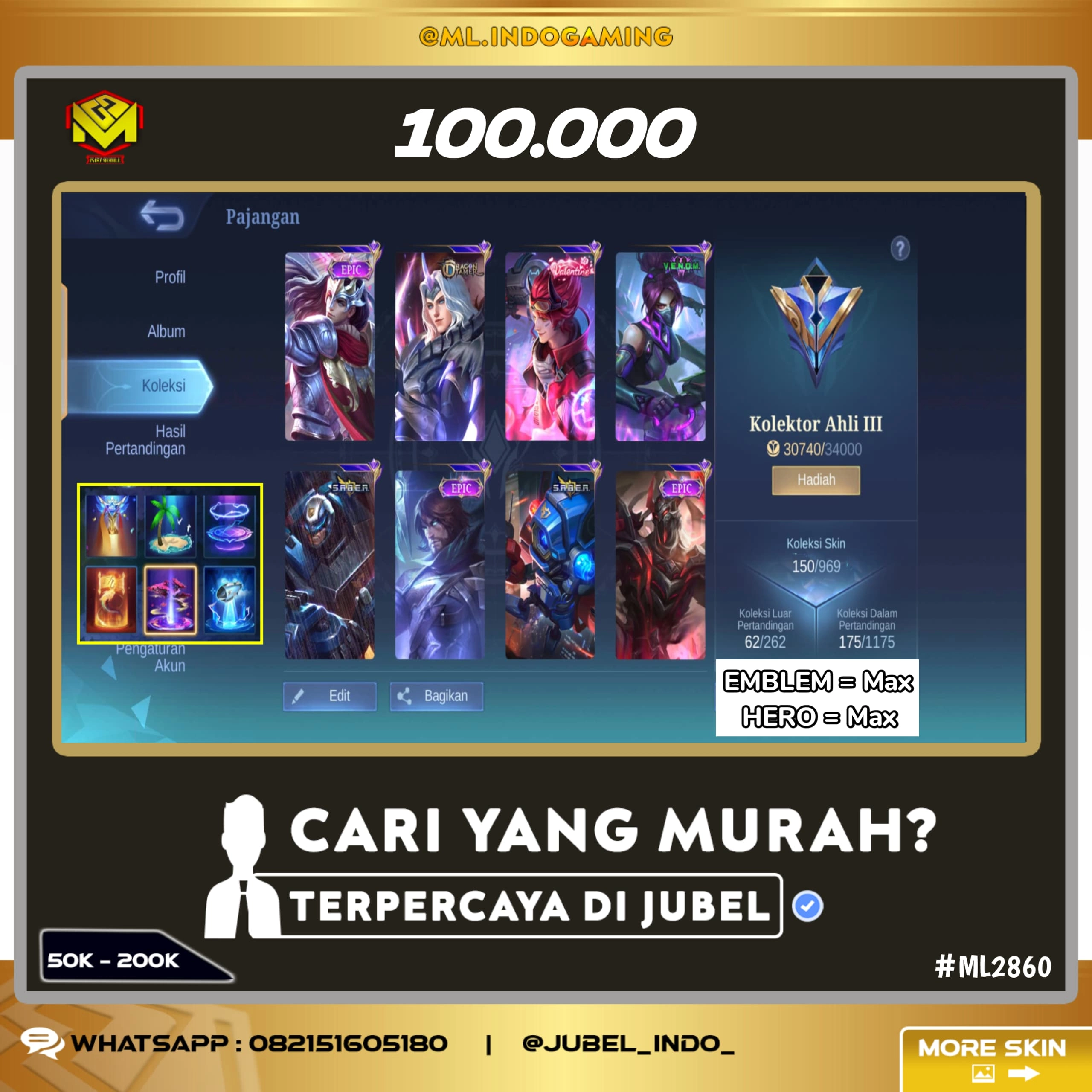 STOK ML #ML2860