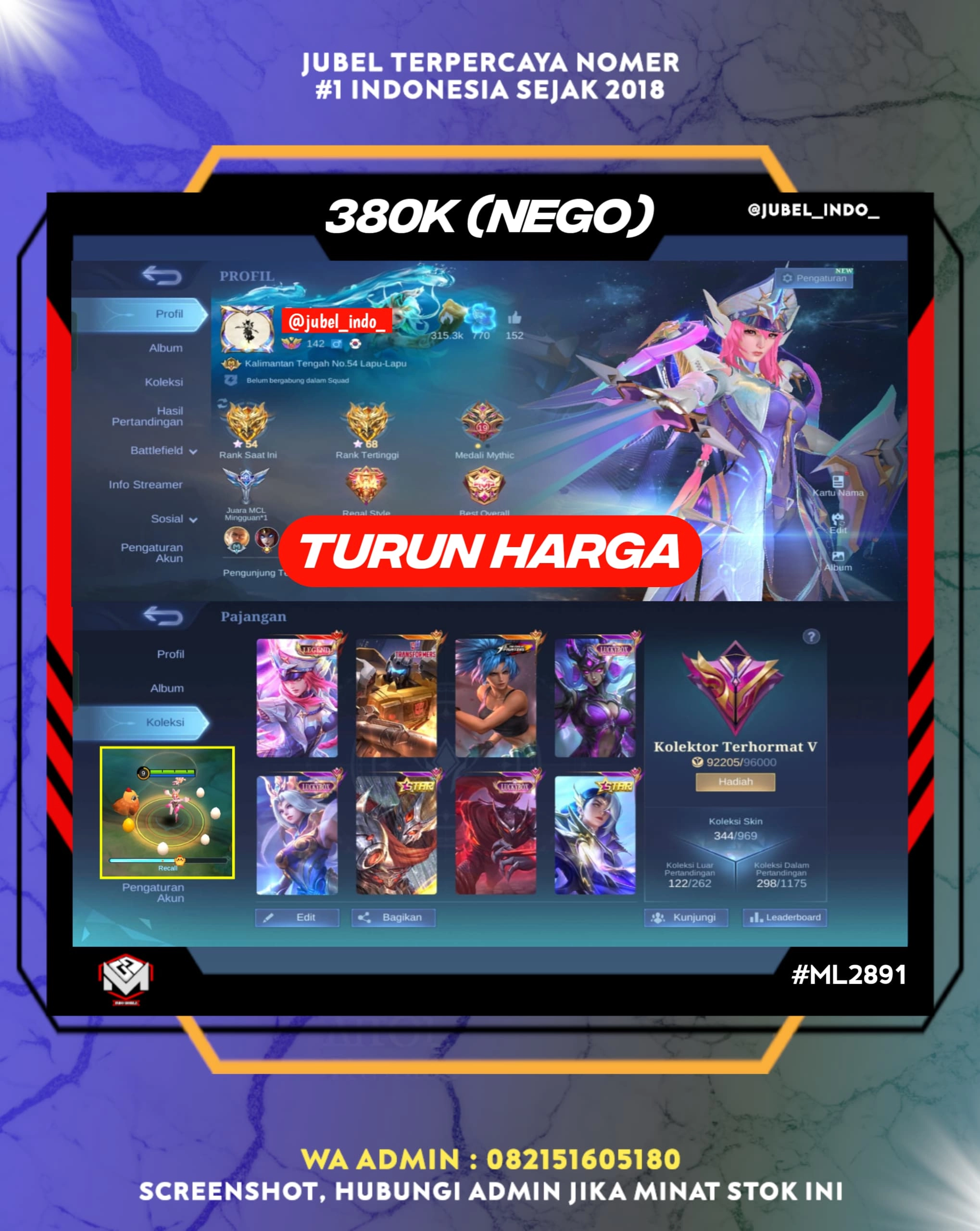 STOK ML #ML2891