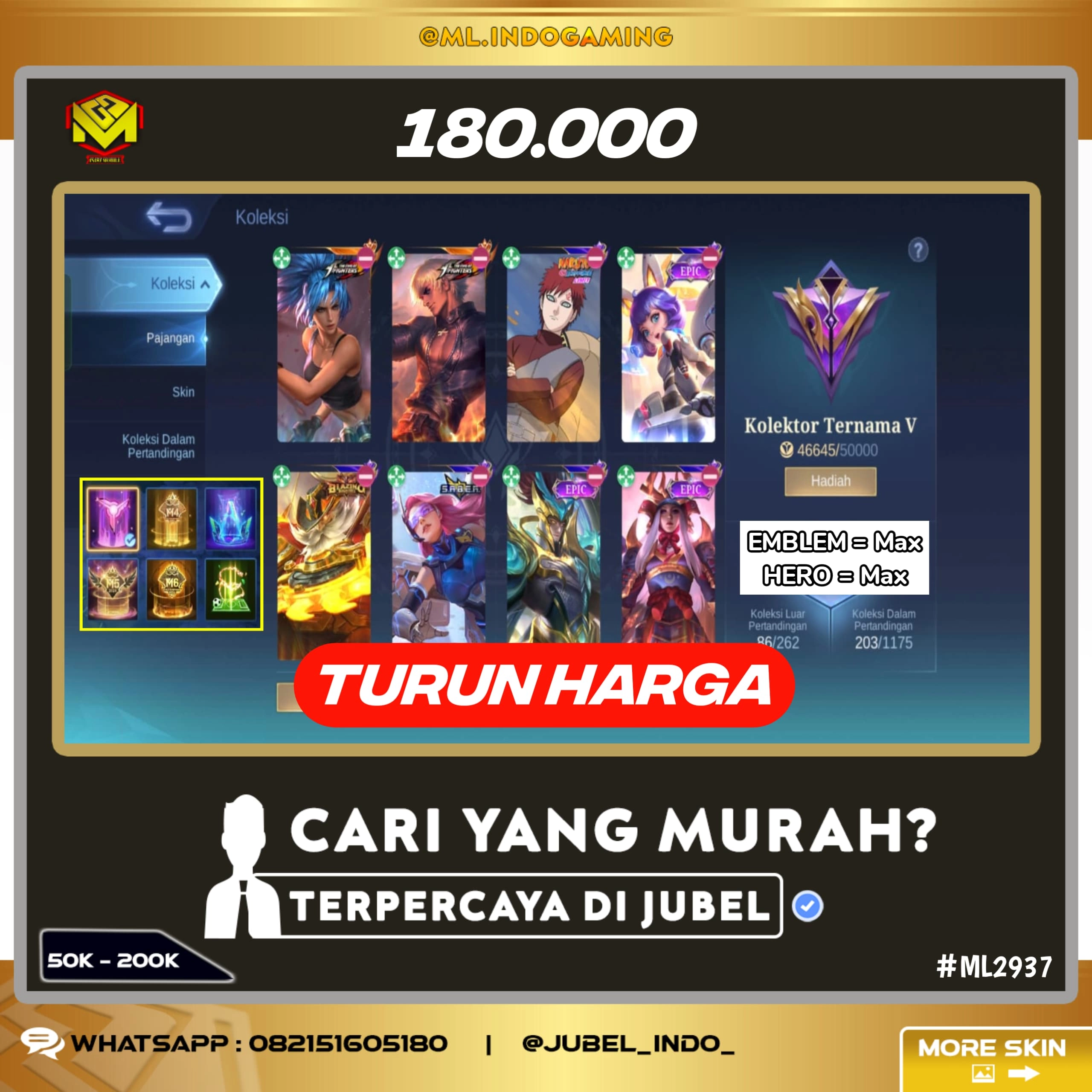 STOK ML #ML2935