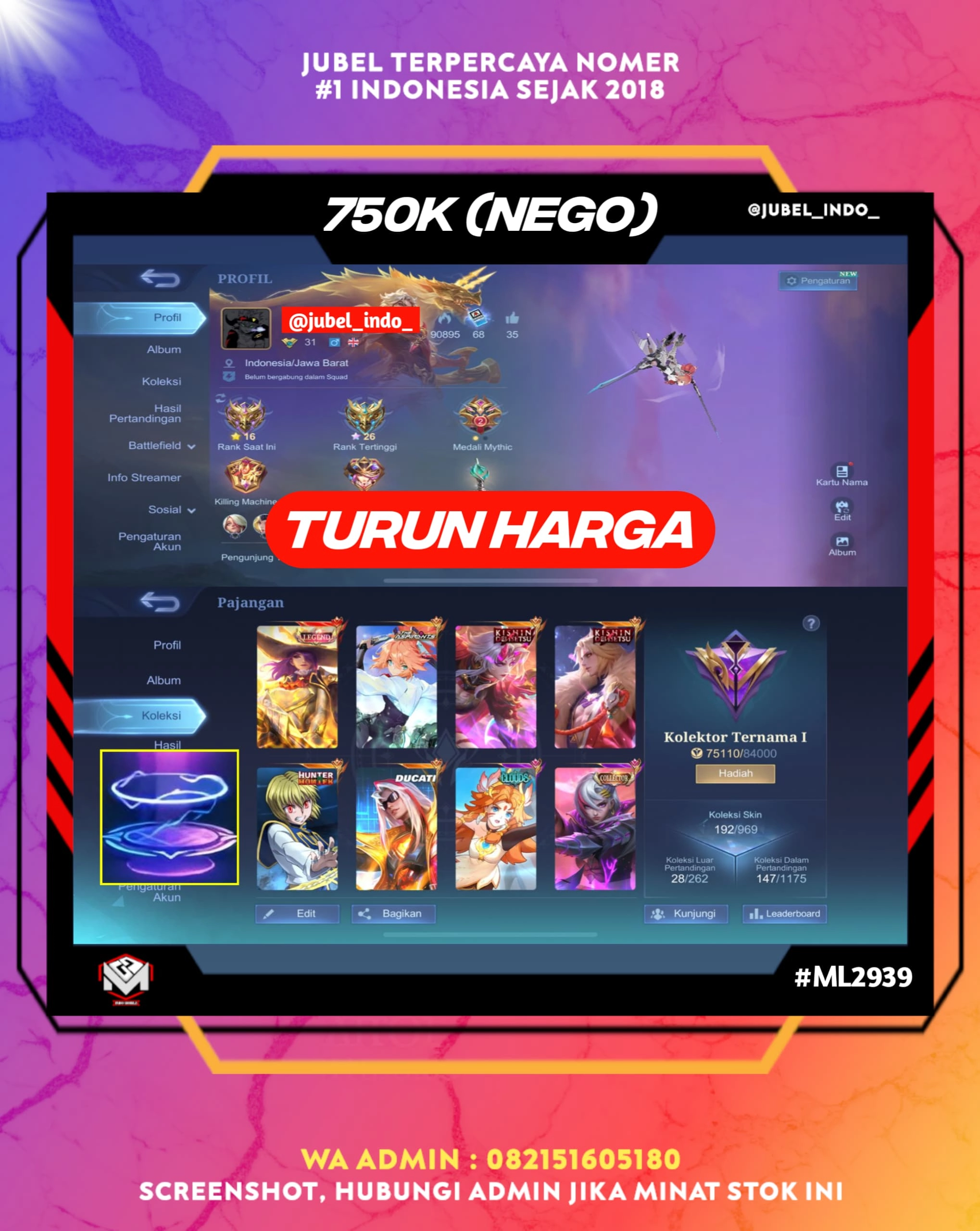 STOK ML #ML2939