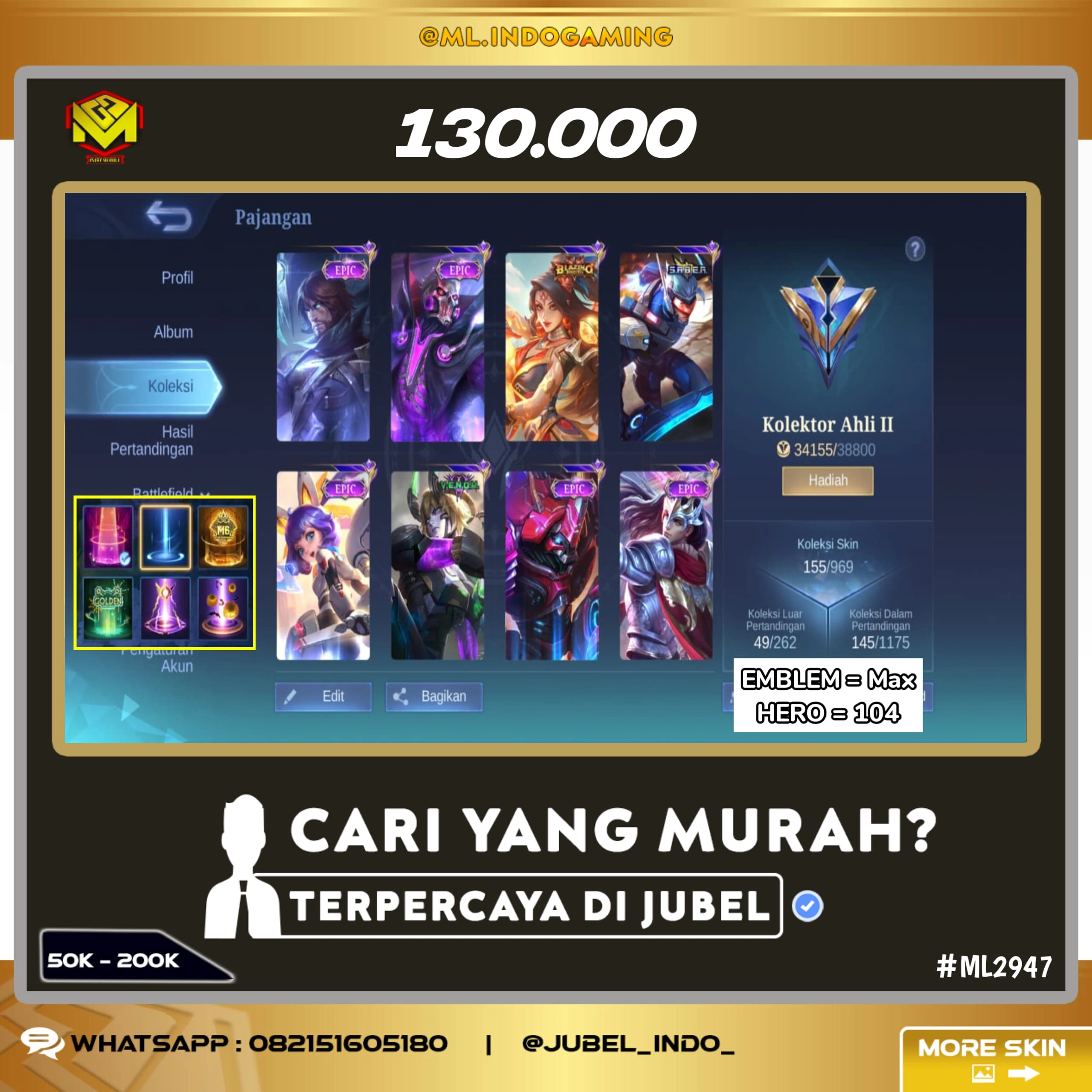 STOK ML #ML2947