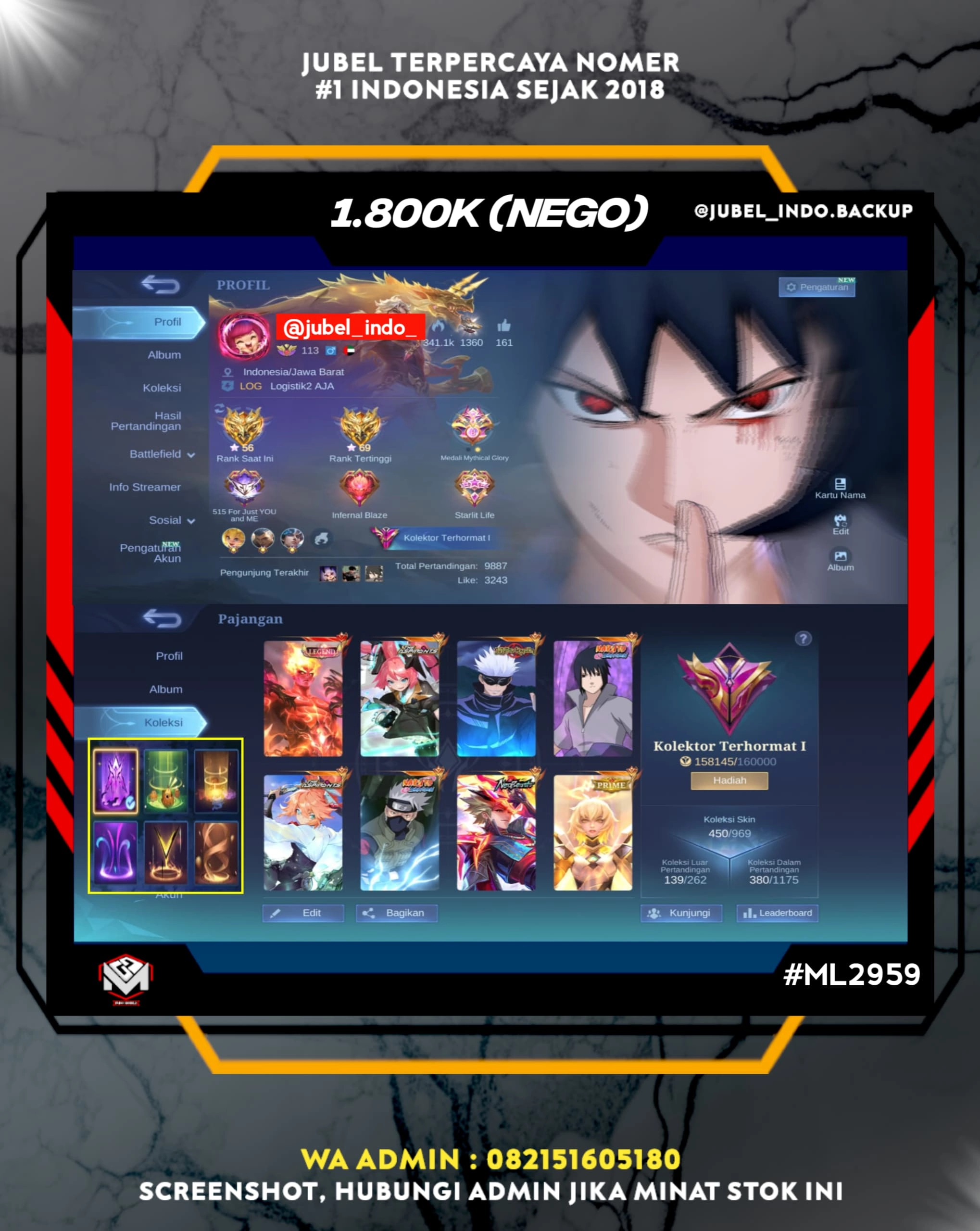 STOK ML #ML2959