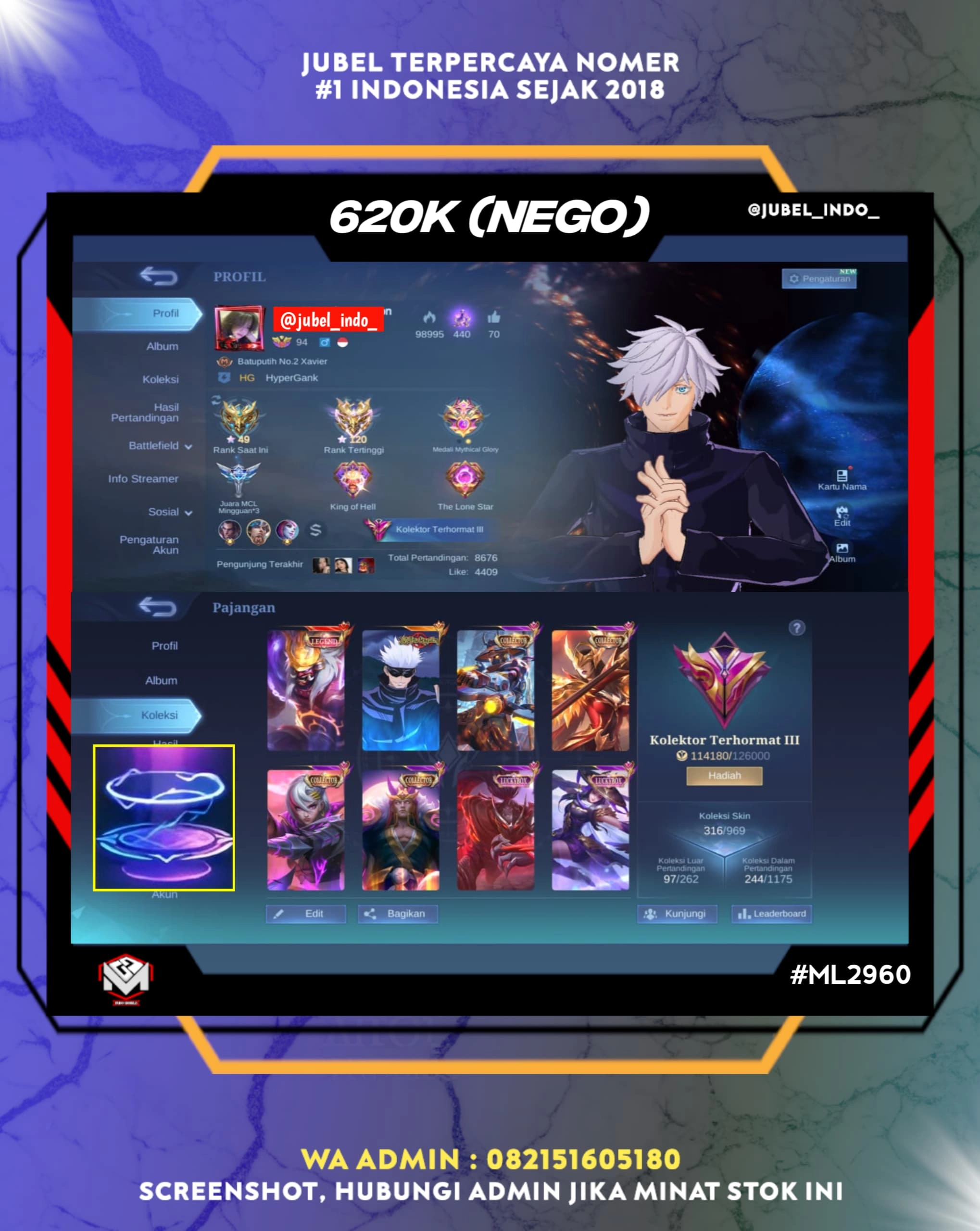 STOK ML #ML2960