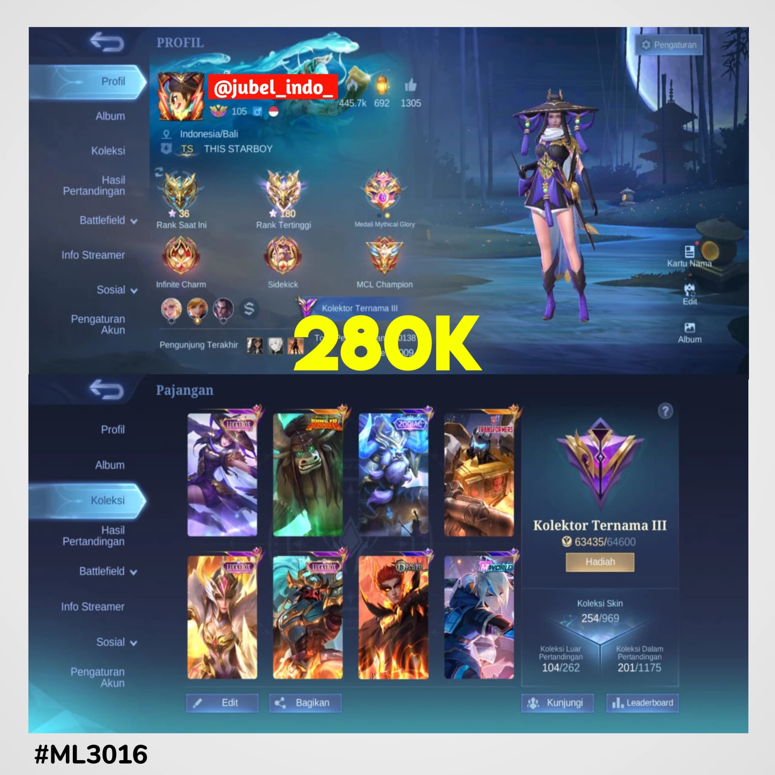 STOK ML #ML3016