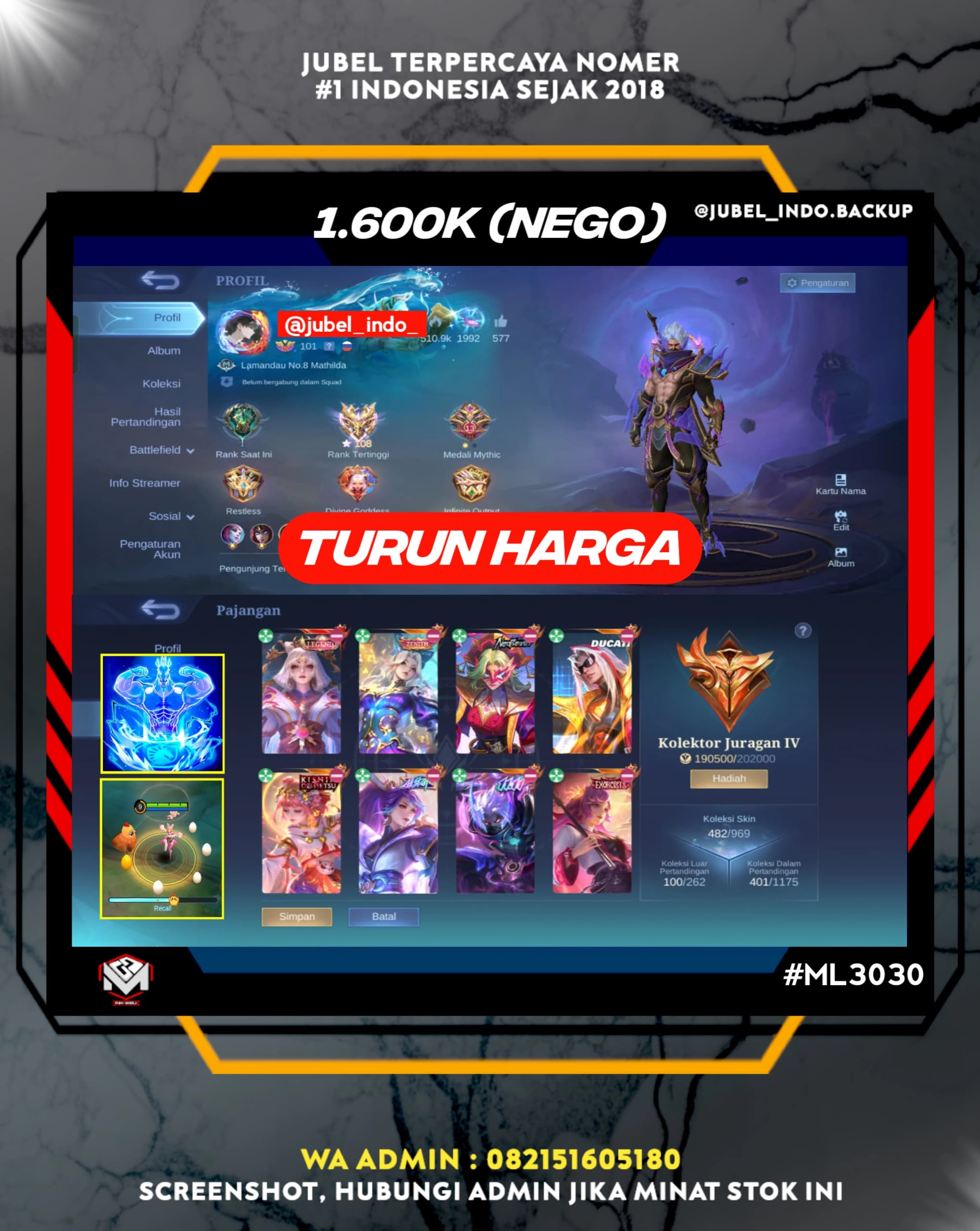 STOK ML #ML3030