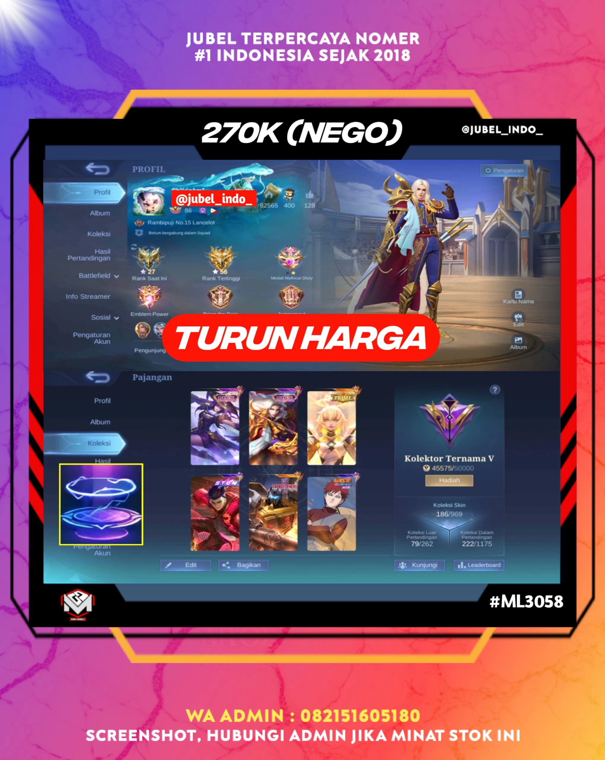 STOK ML #ML3058