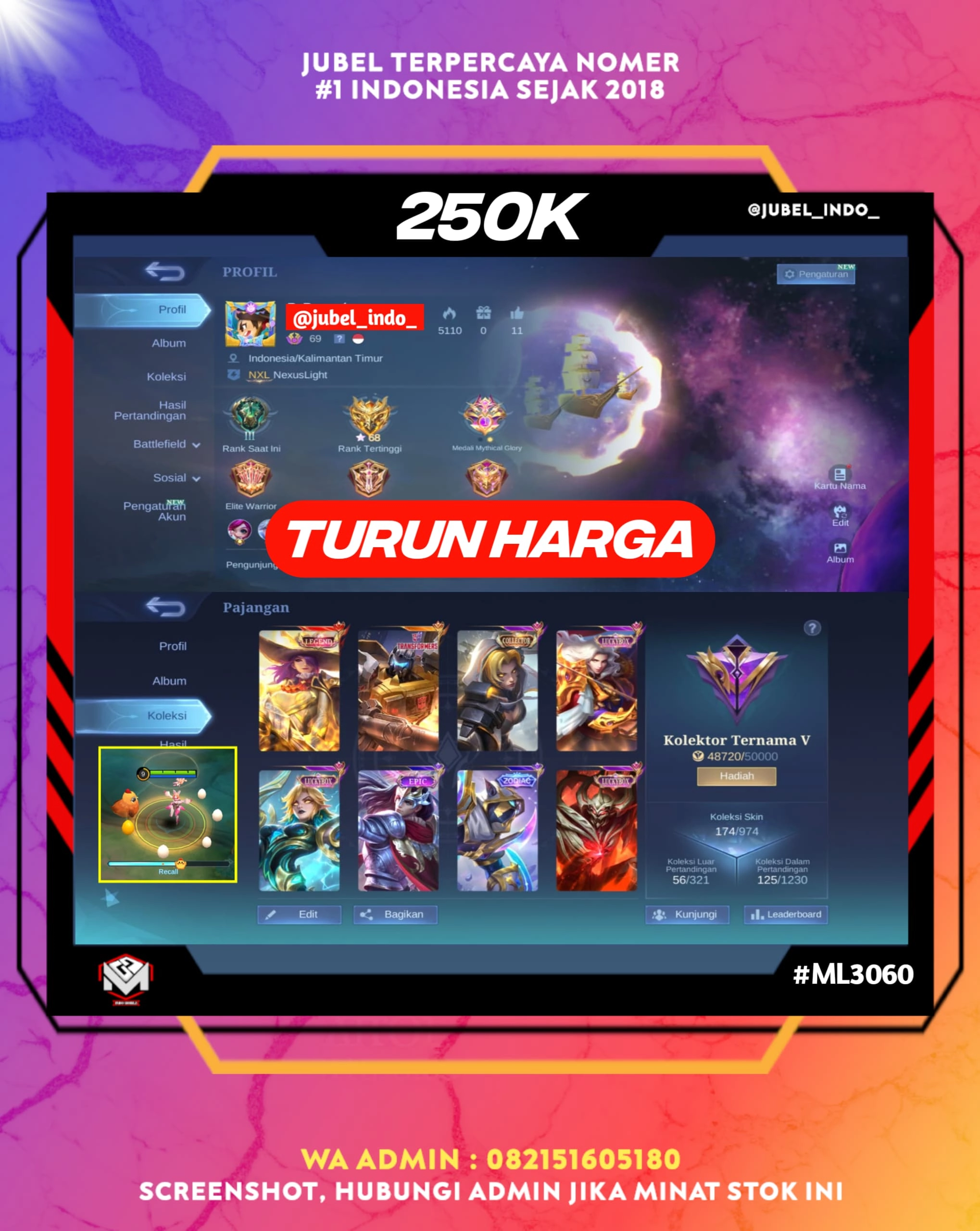 STOK ML #ML3060