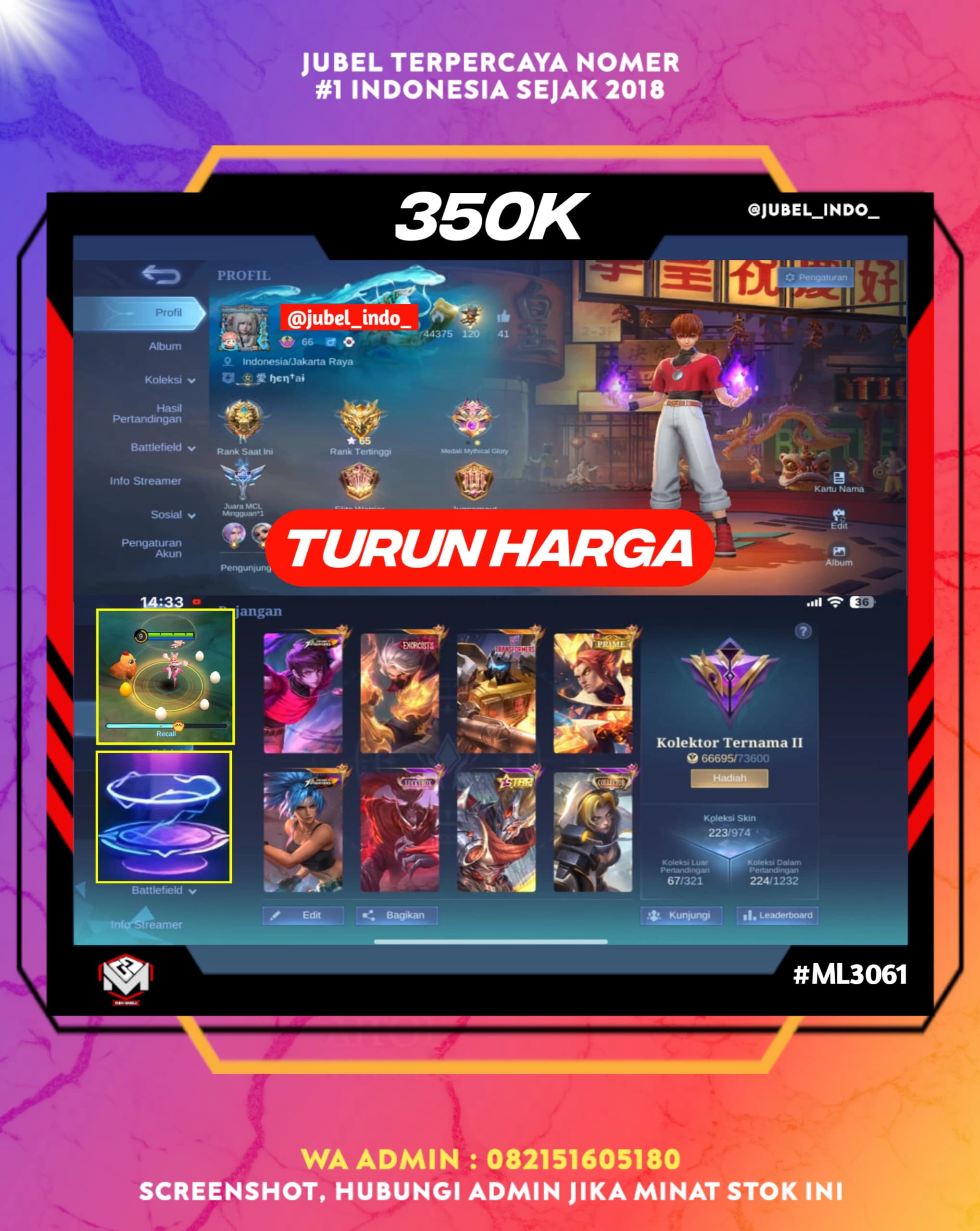 STOK ML #ML3061