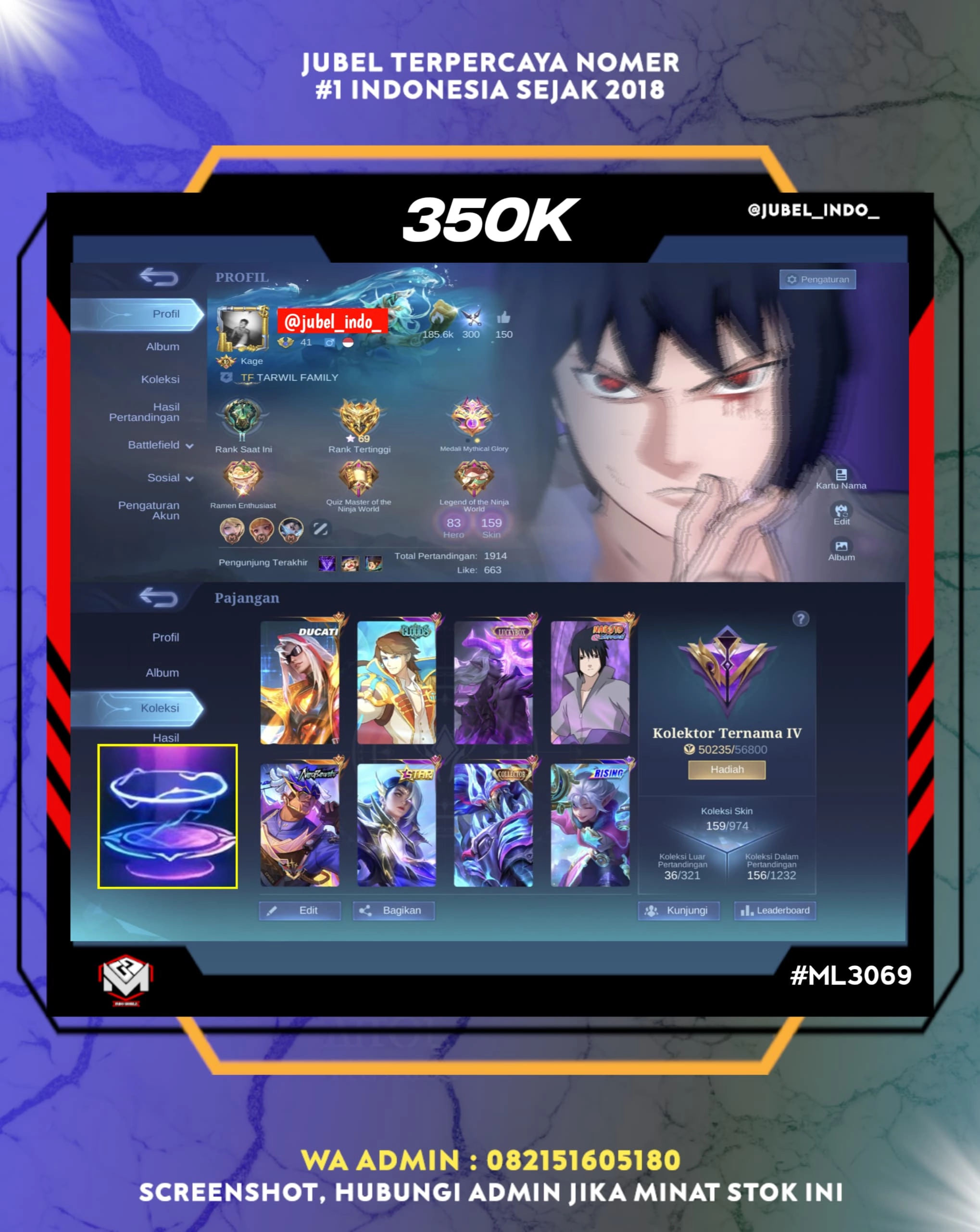 STOK ML #ML3069