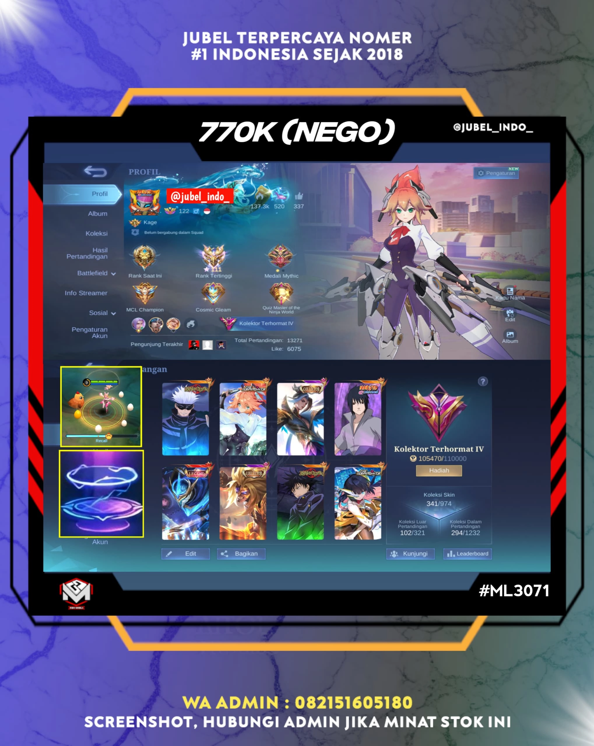 STOK ML #ML3071