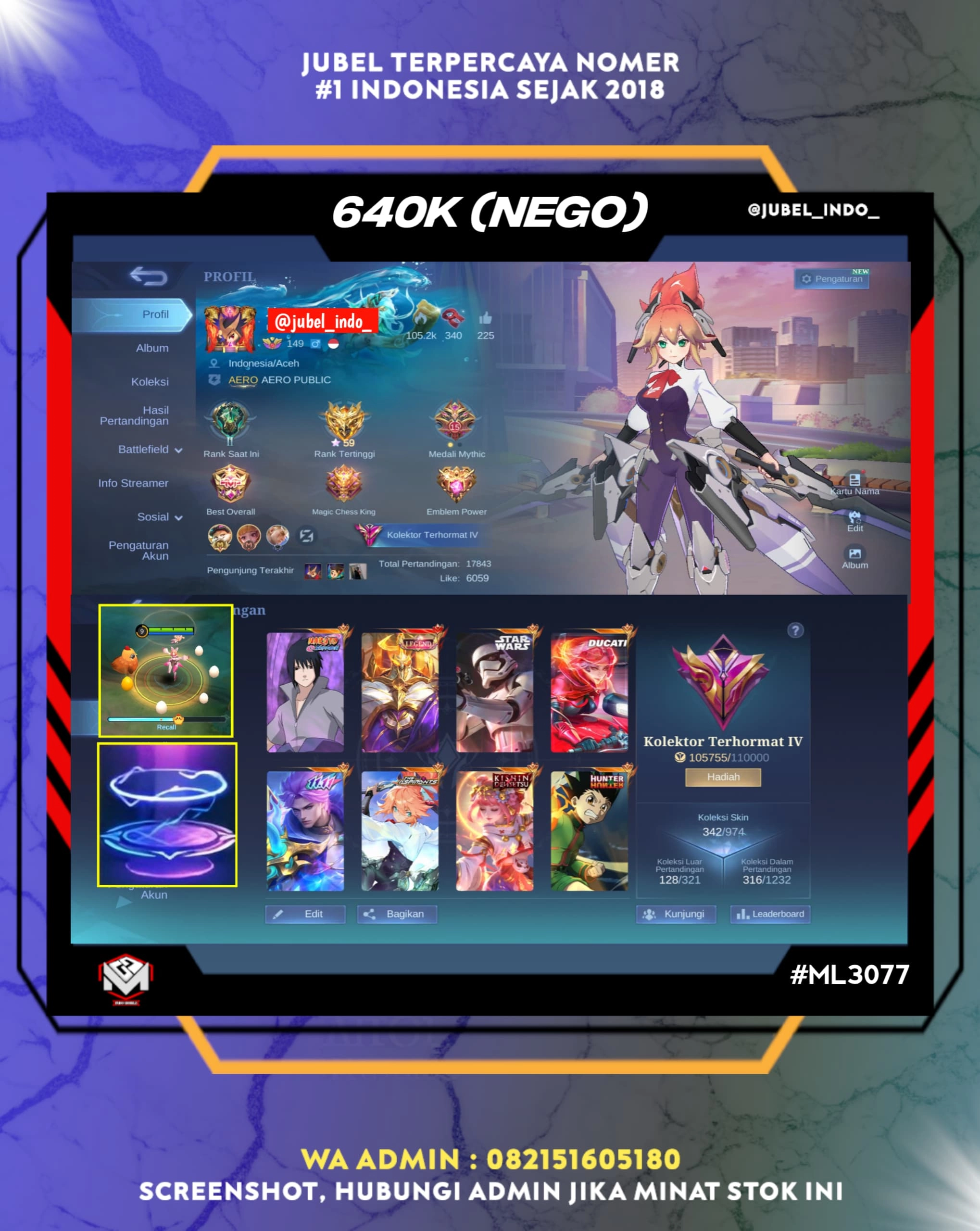 STOK ML #ML3077