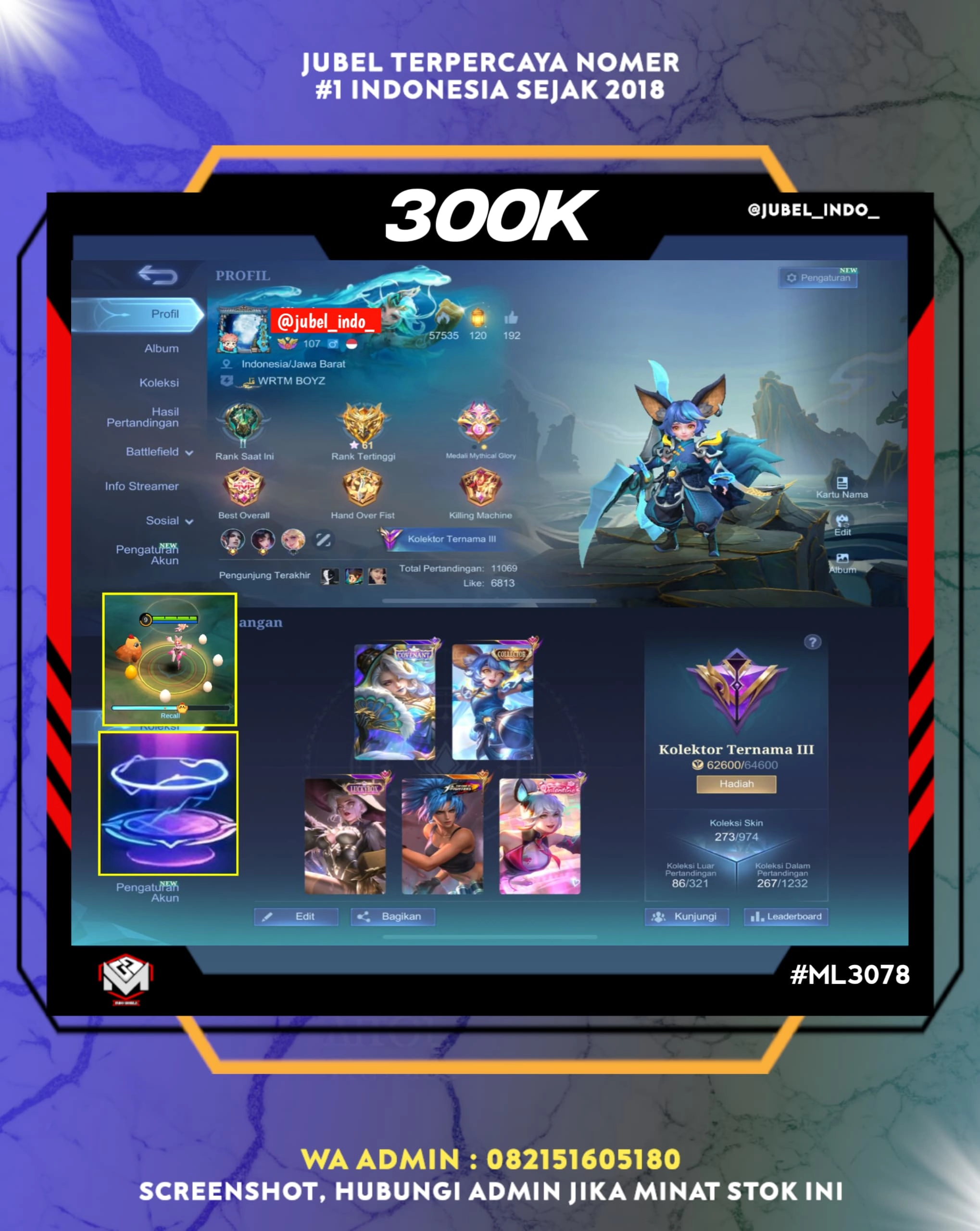 STOK ML #ML3078