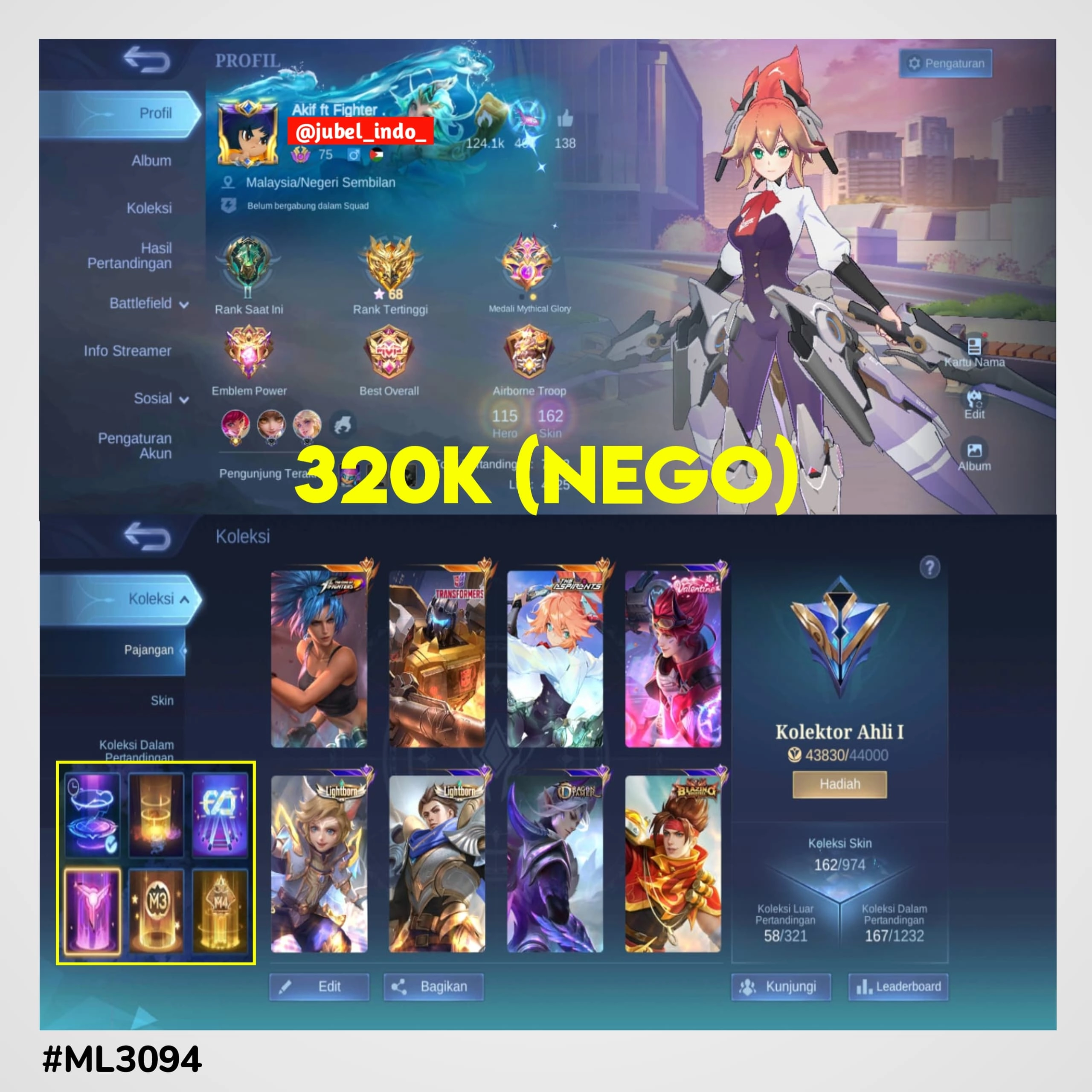 STOK ML #ML3094