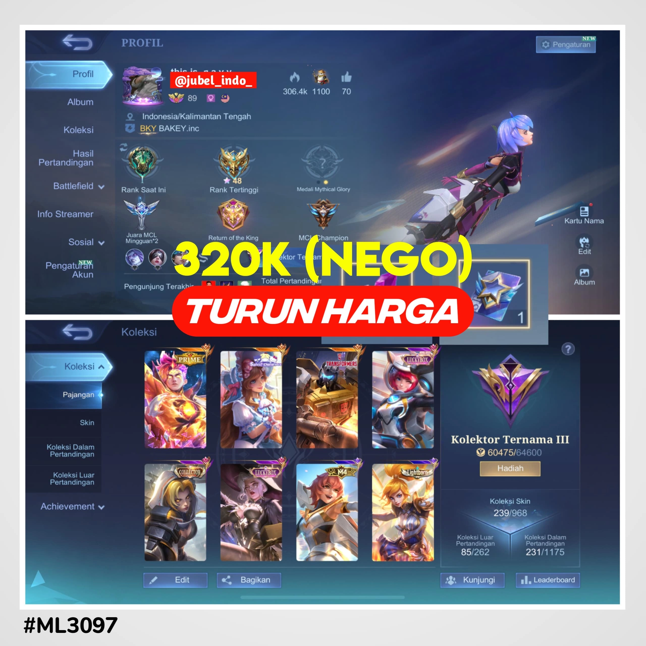 STOK ML #ML3097