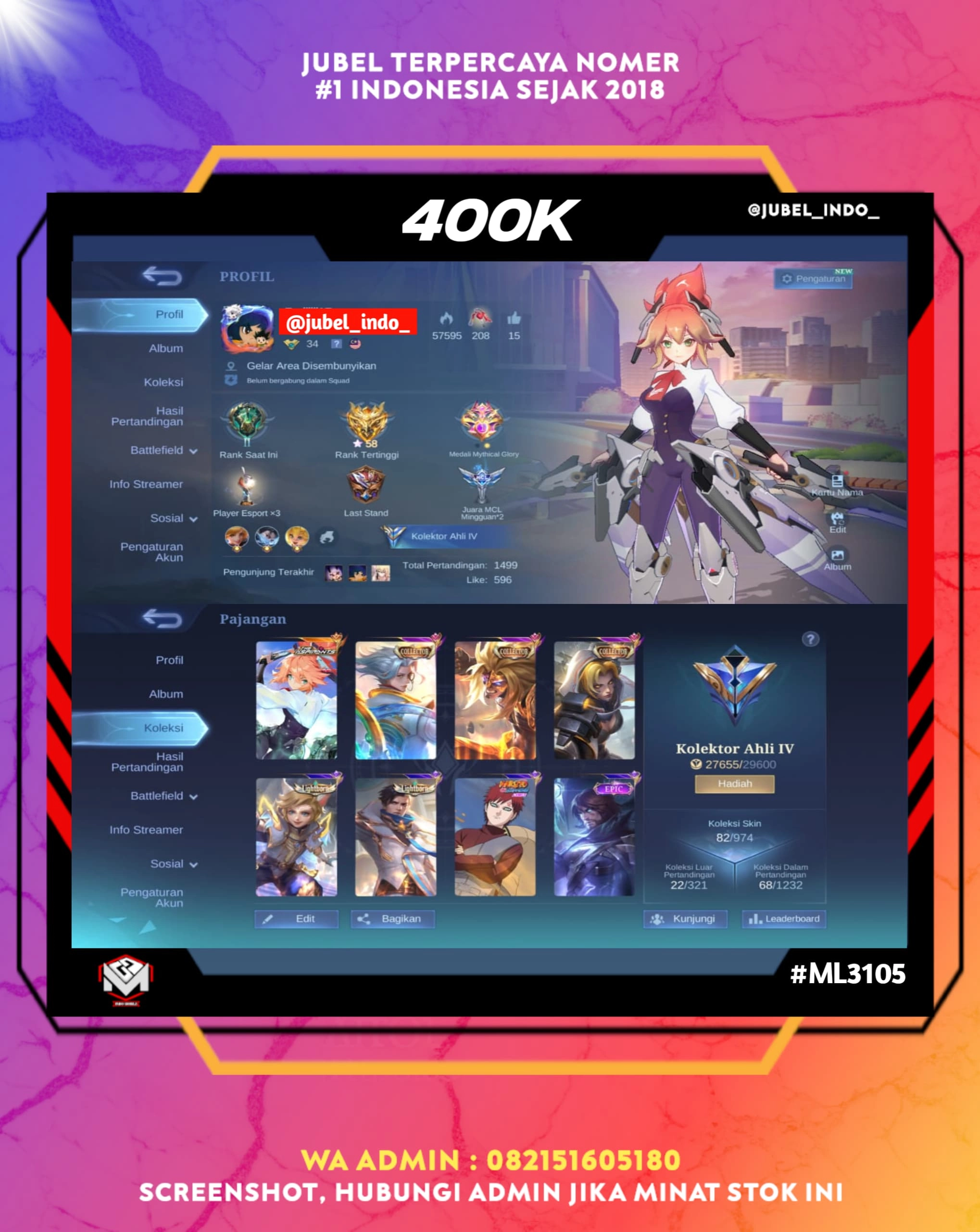 STOK ML #ML3105