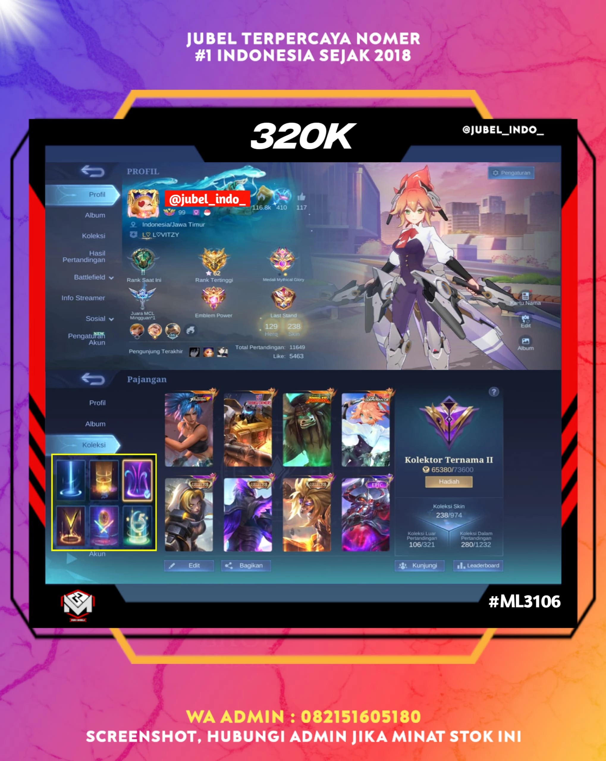 STOK ML #ML3106