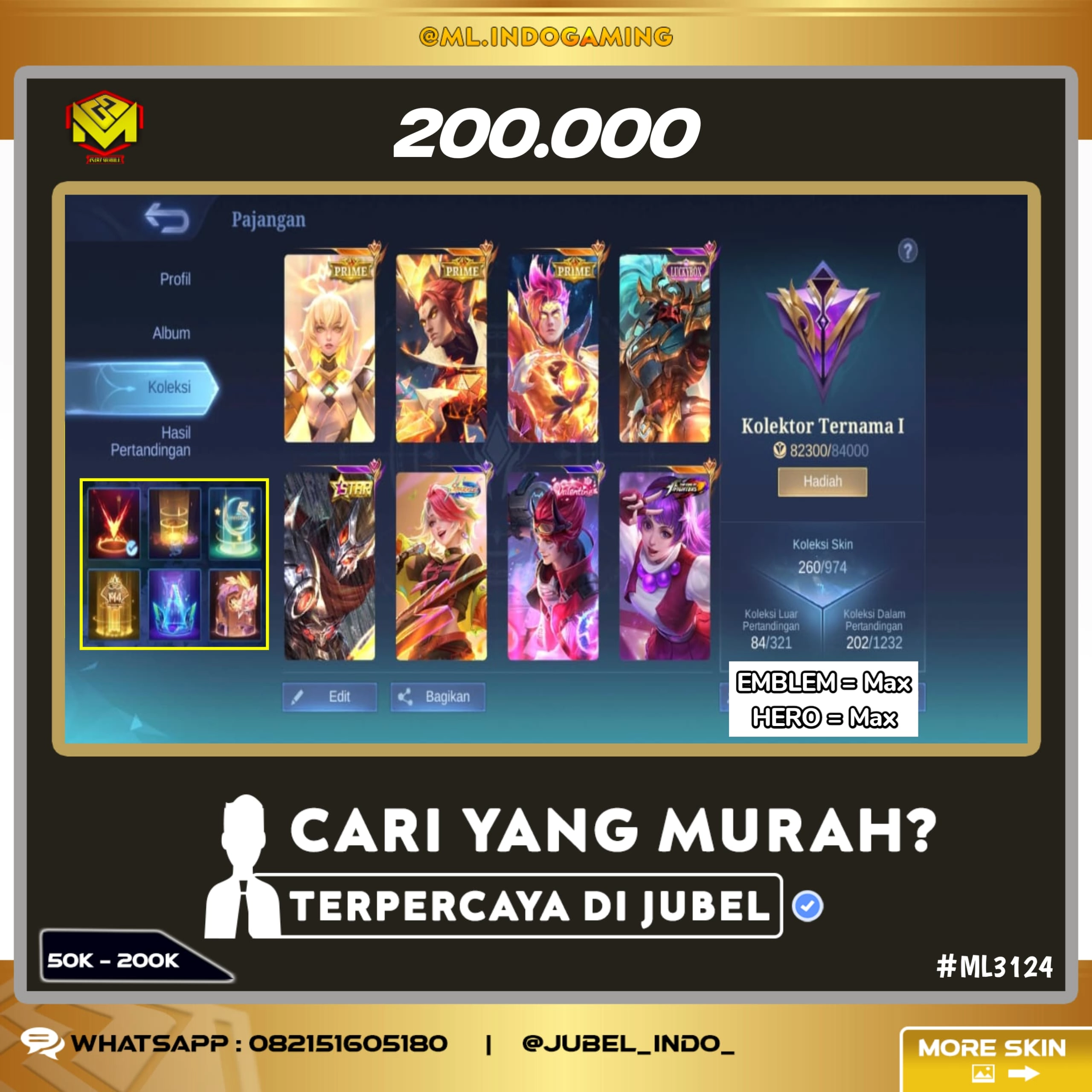 STOK ML #ML3124