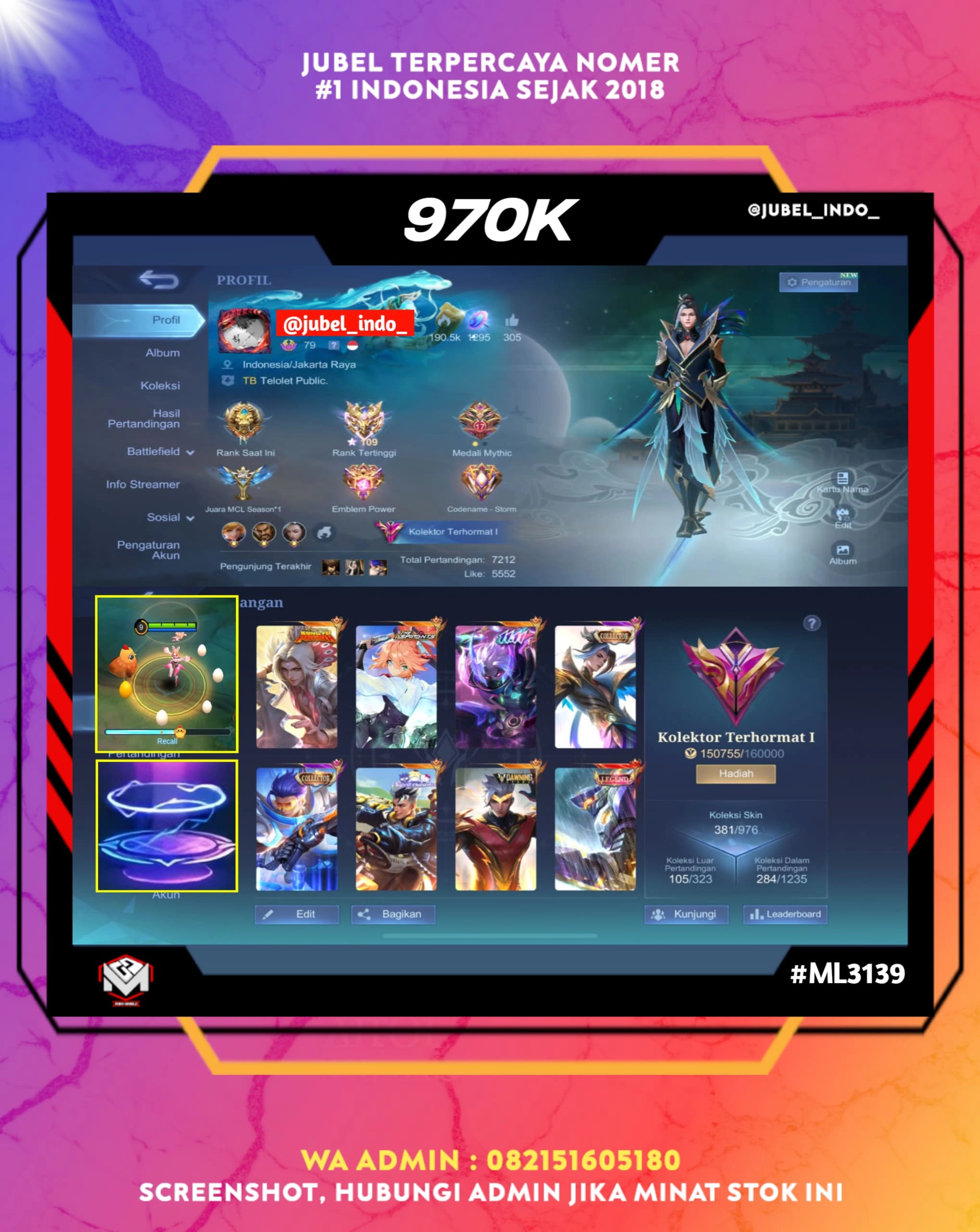 STOK ML #ML3139