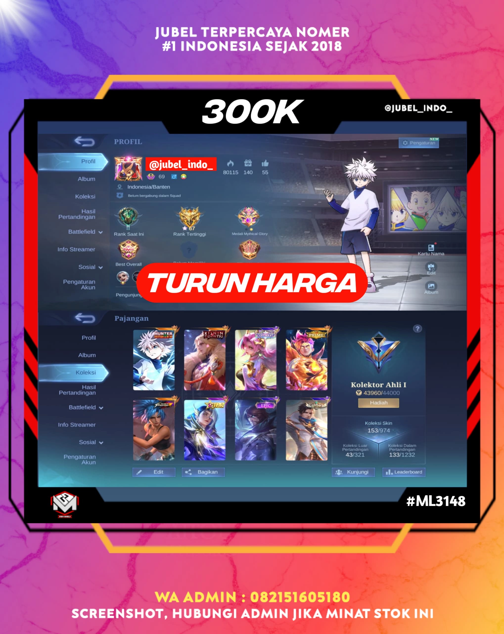 STOK ML #ML3148