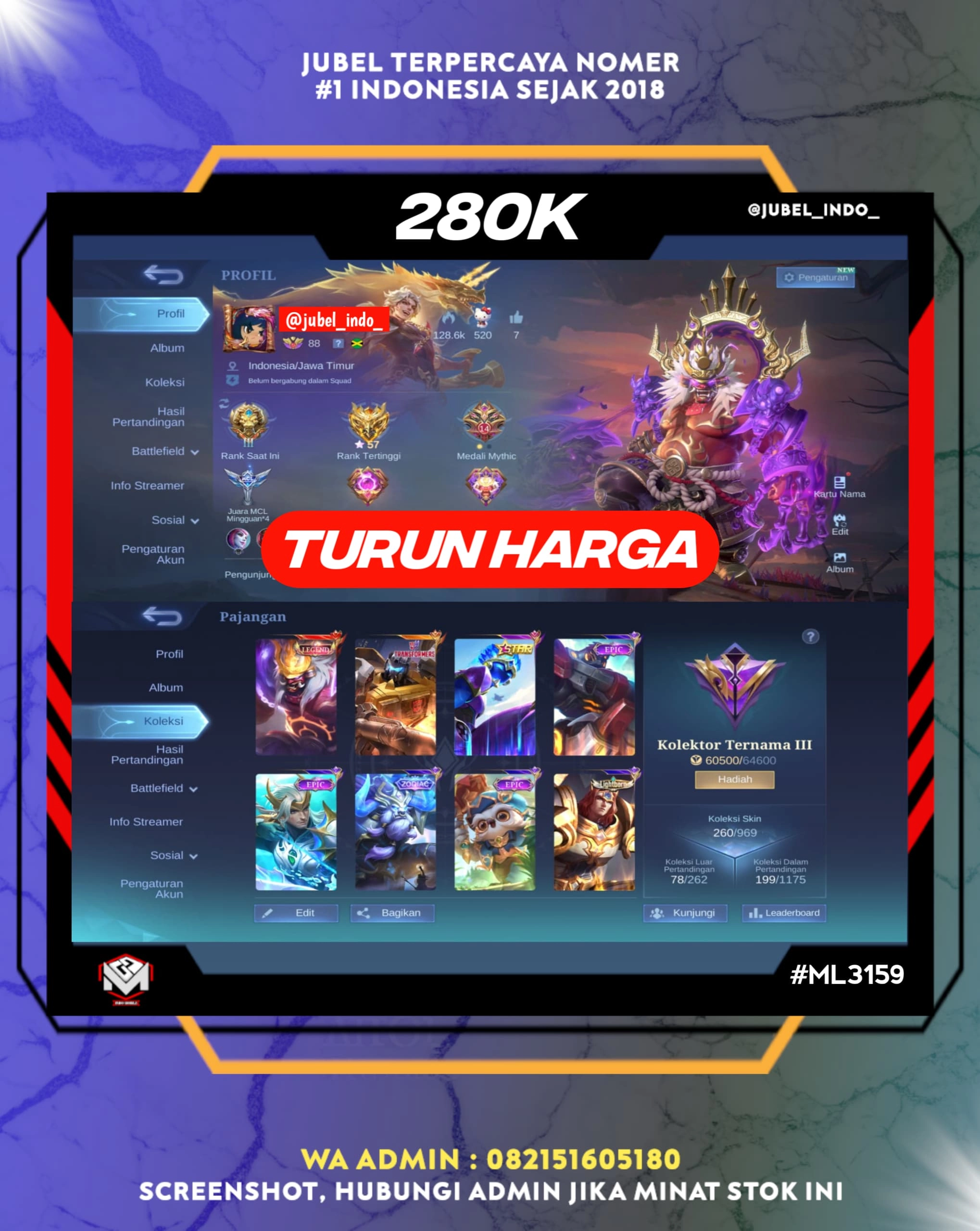 STOK ML #ML3159
