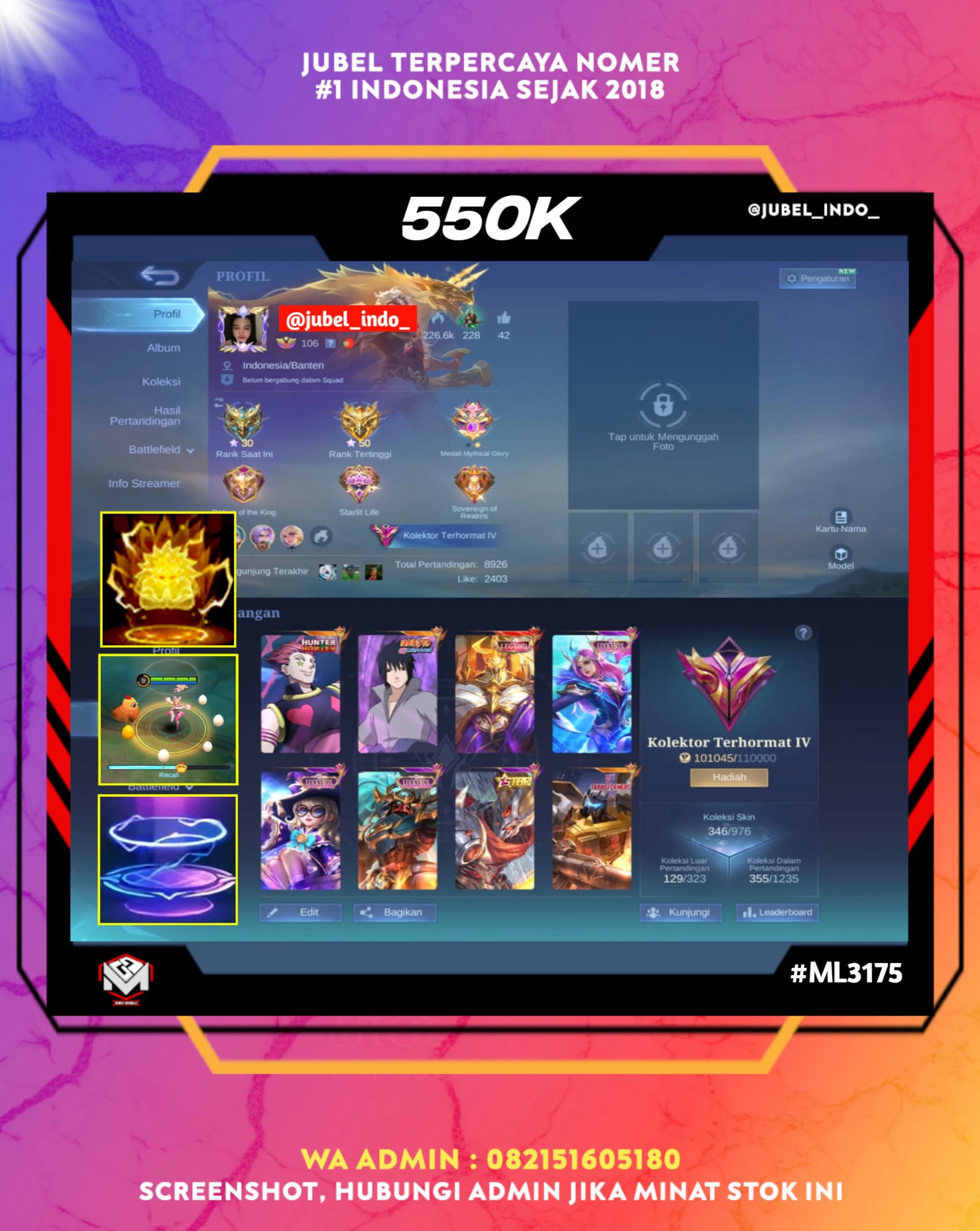 STOK ML #ML3175