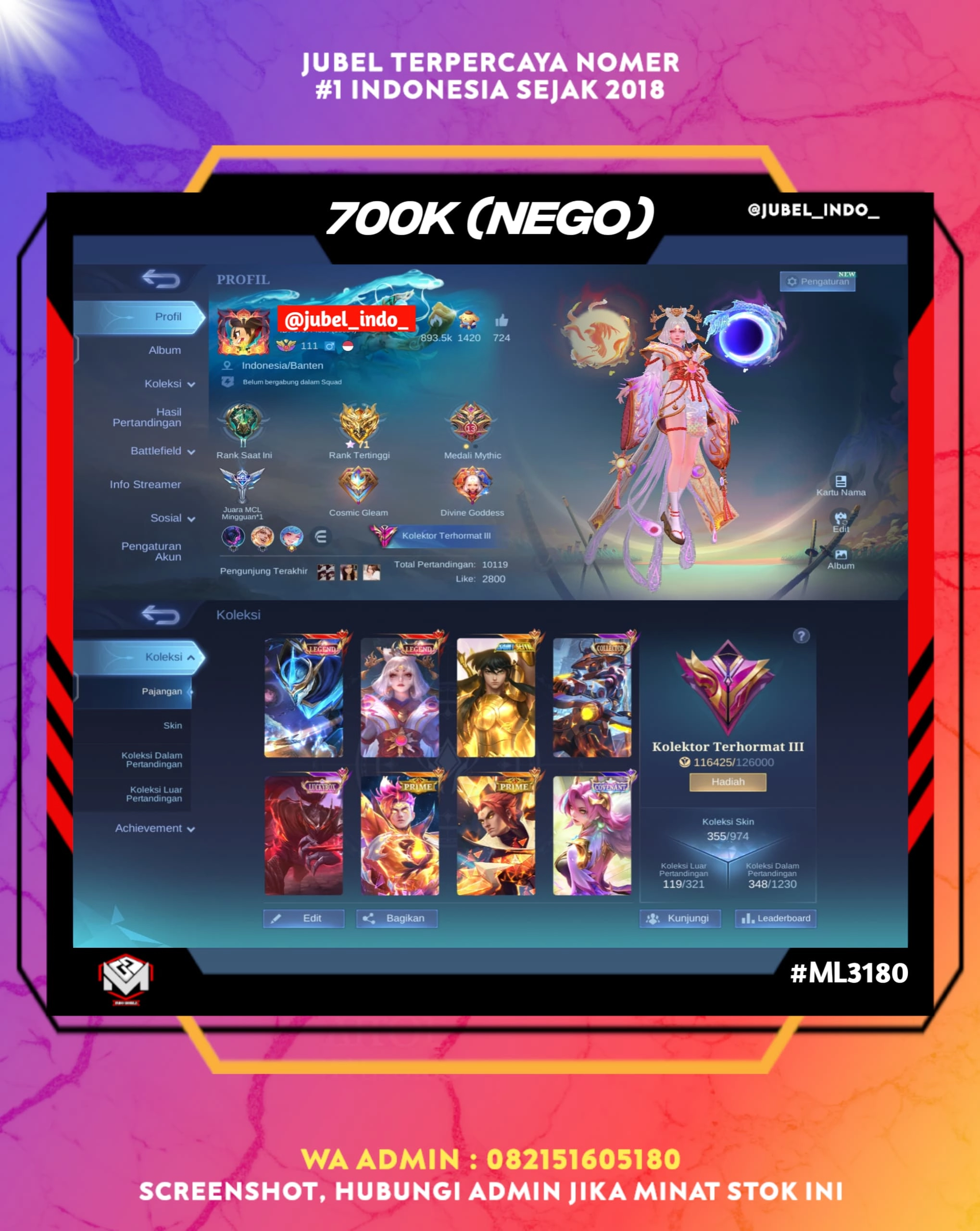 STOK ML #ML3180