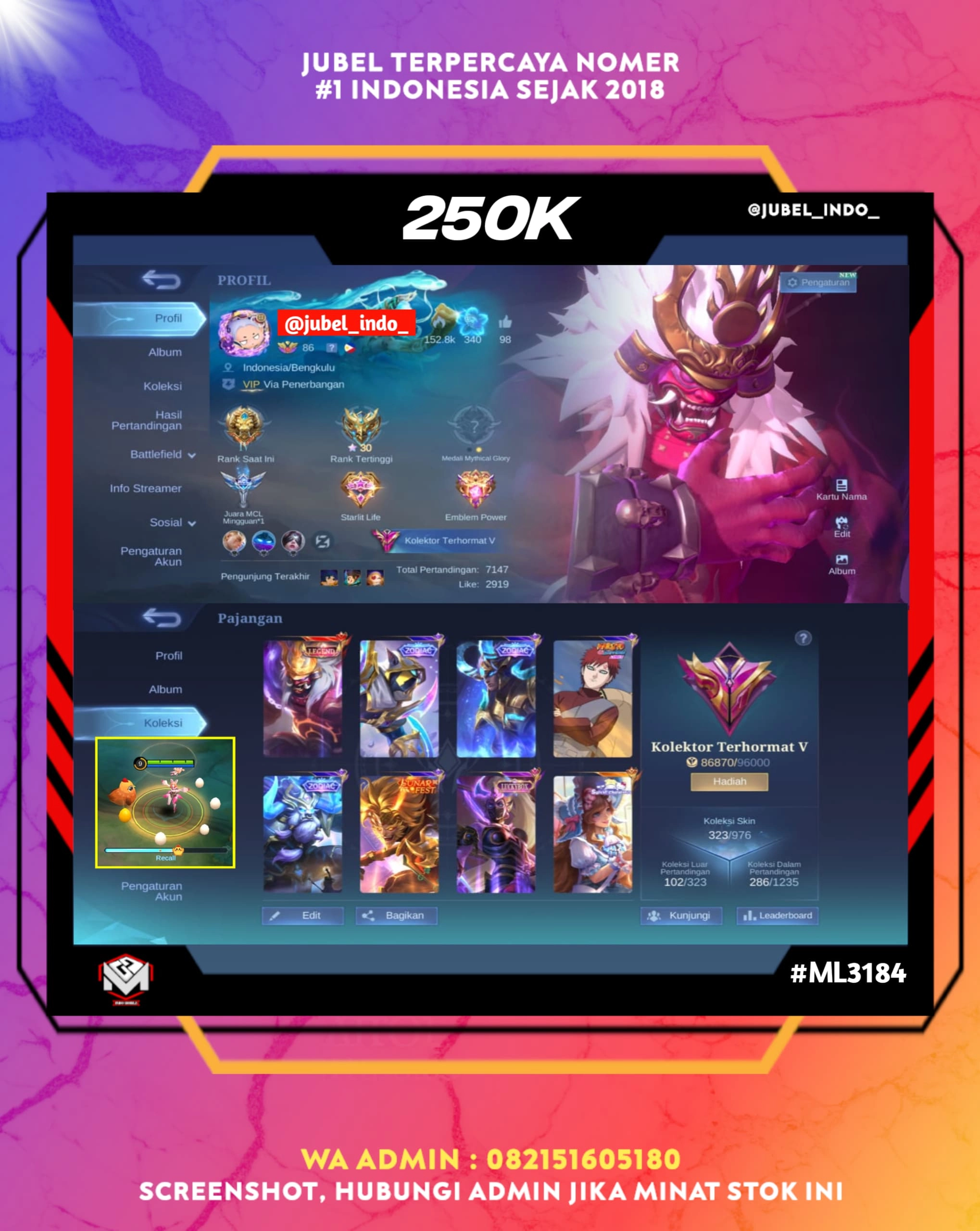 STOK ML #ML3184