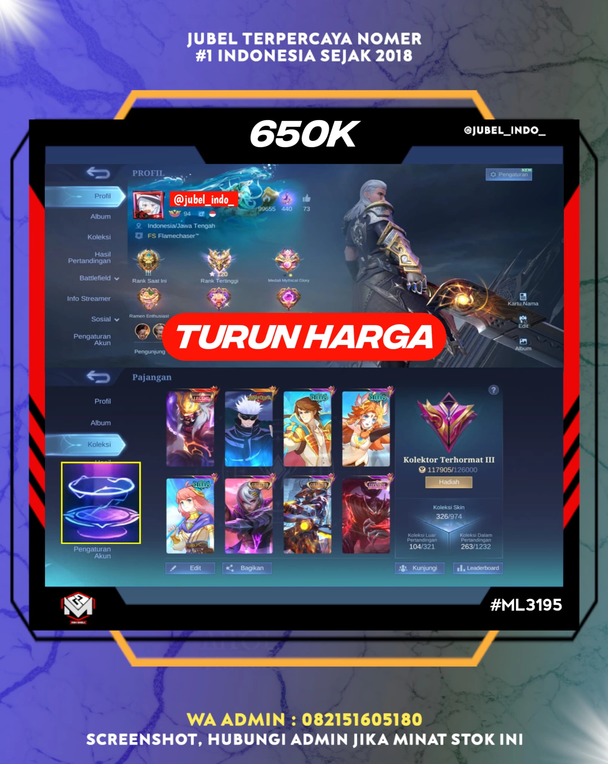 STOK ML #ML3195