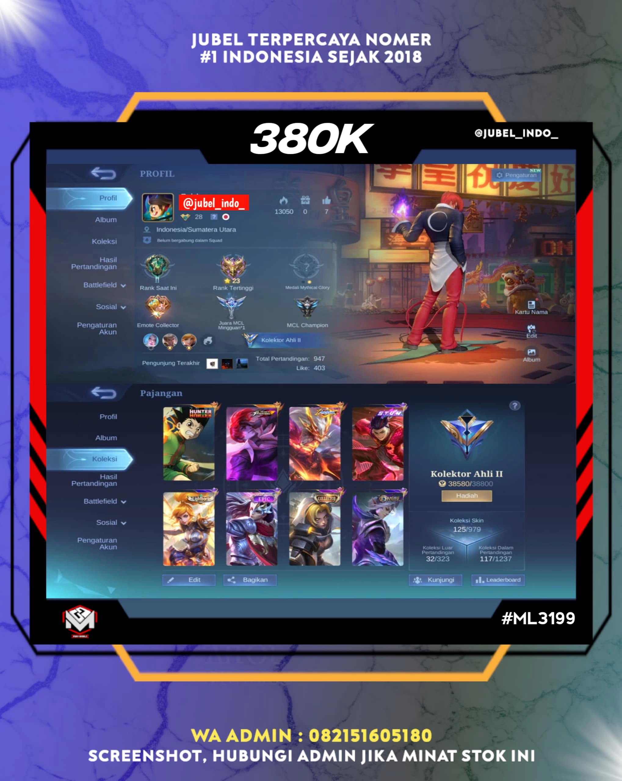 STOK ML #ML3199