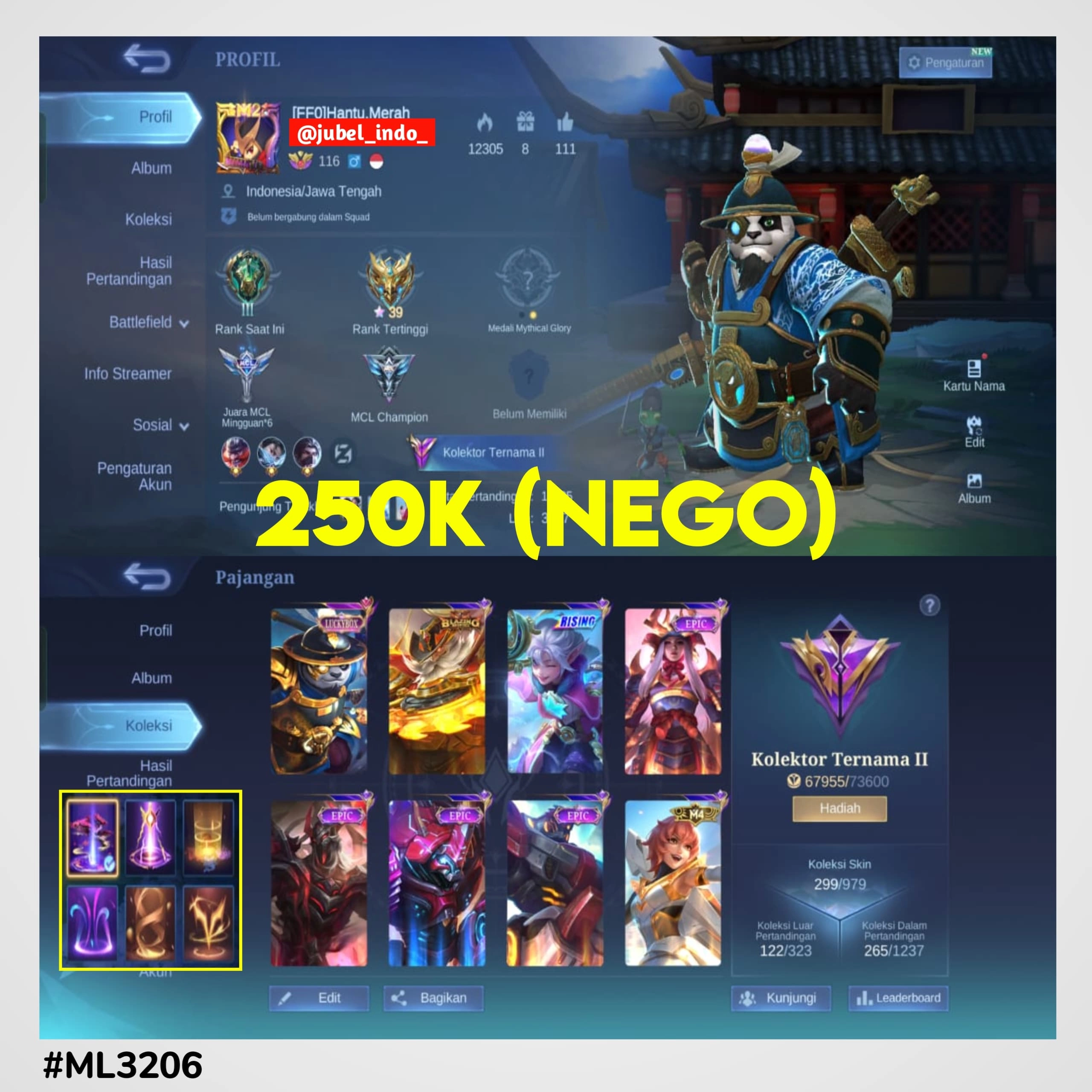 STOK ML #ML3206