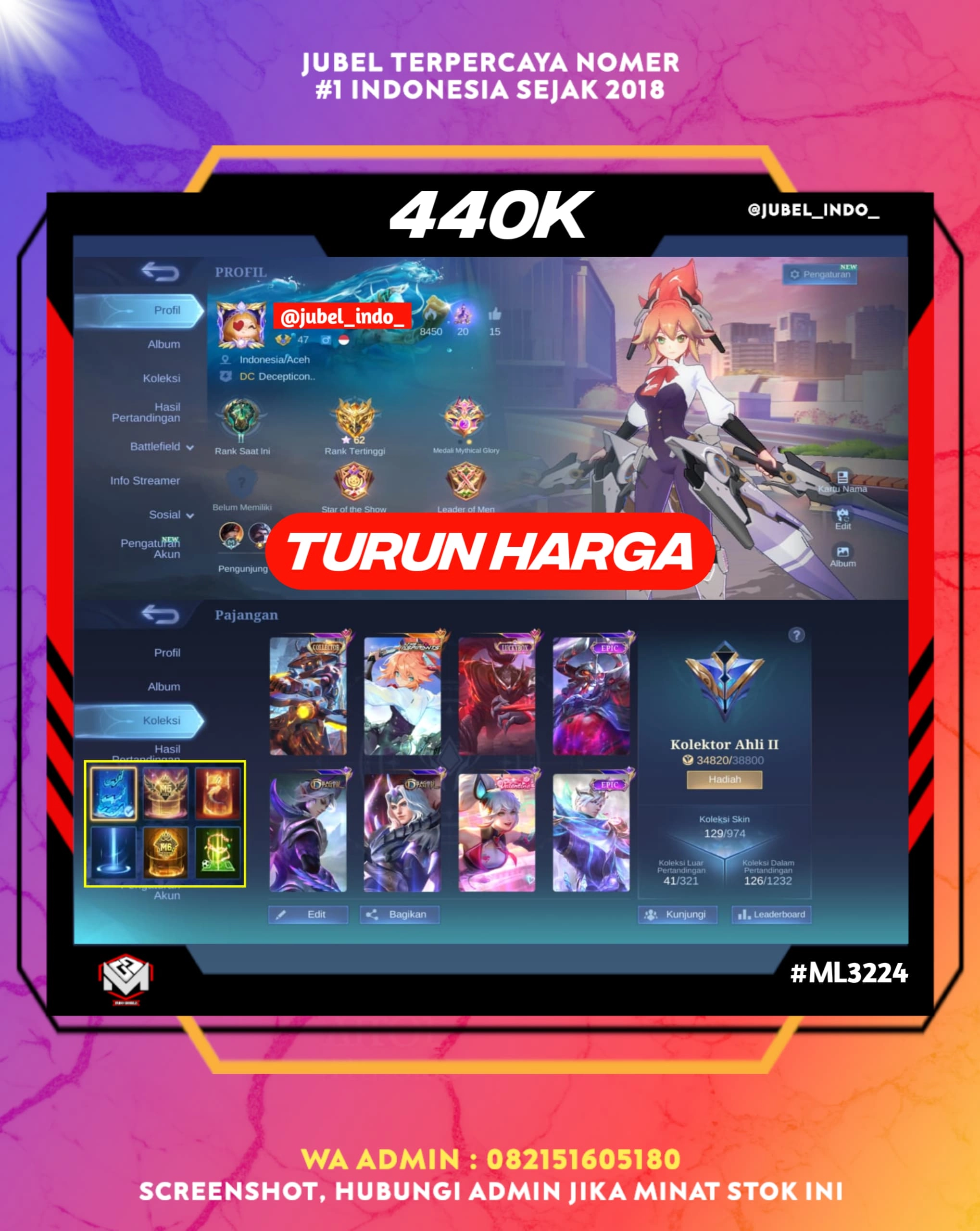 STOK ML #ML3224