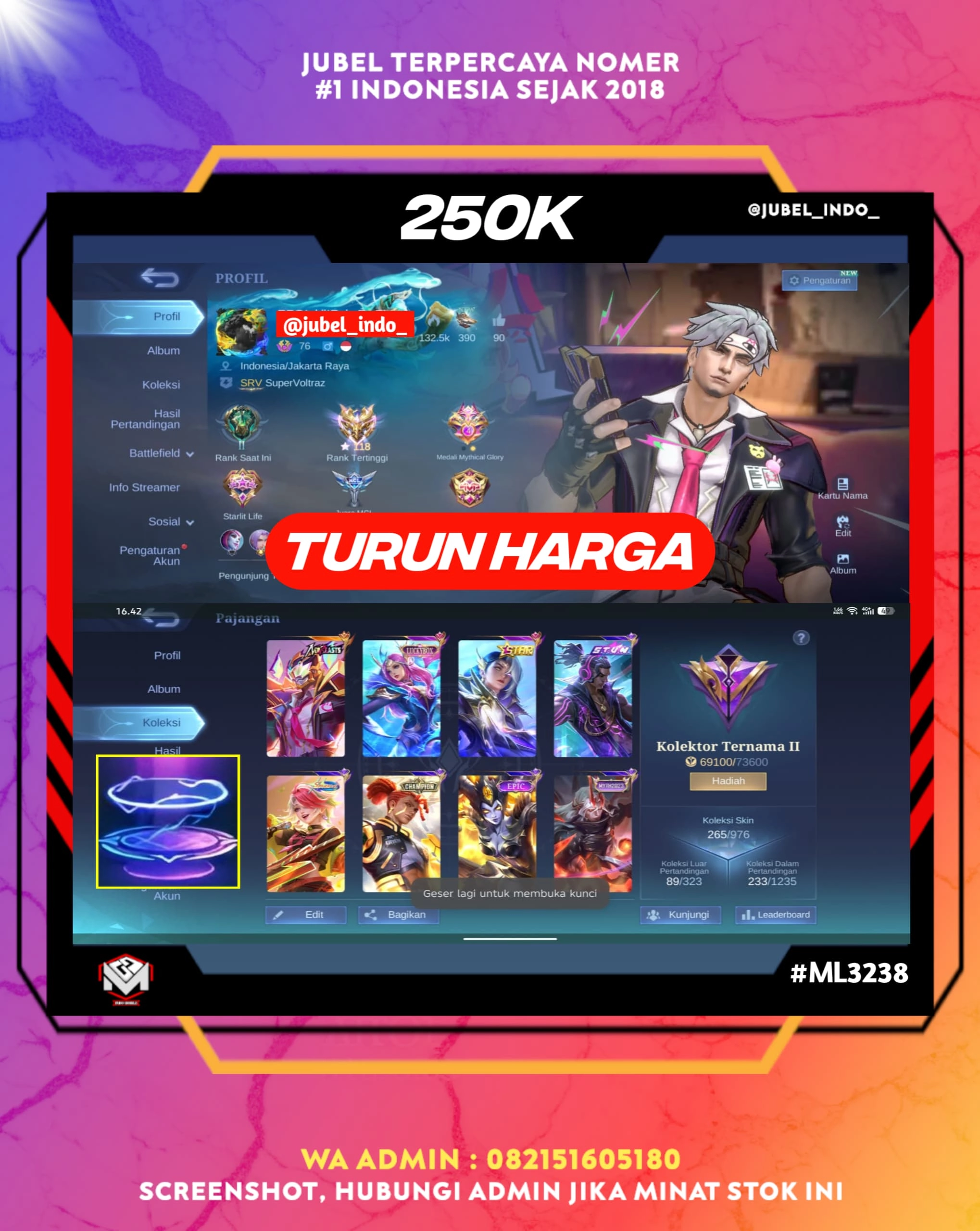 STOK ML #ML3238
