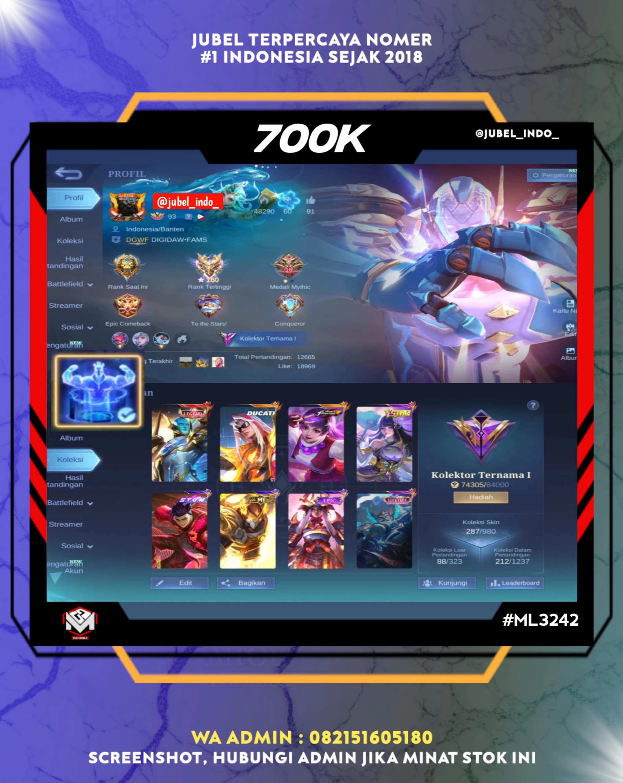 STOK ML #ML3242