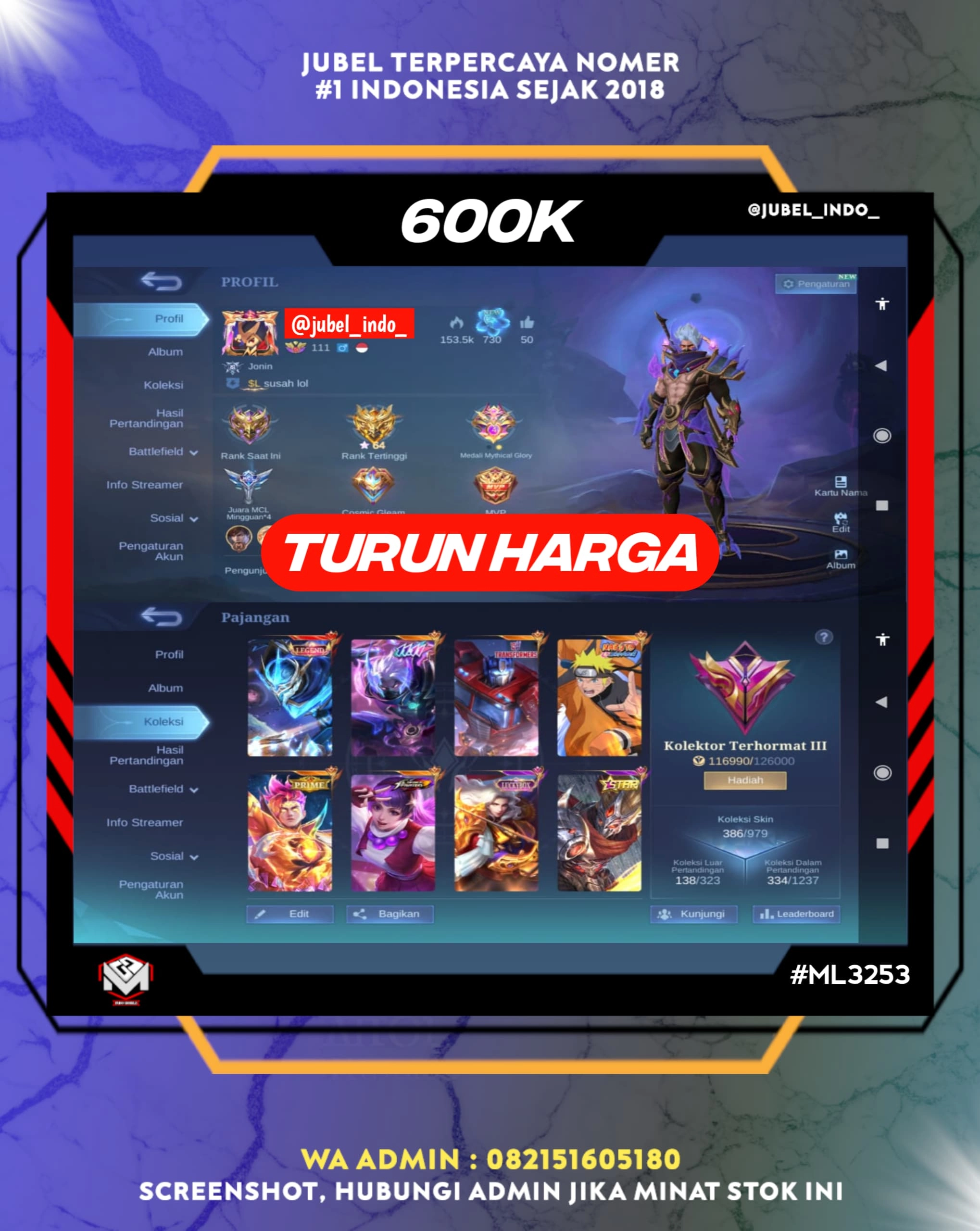 STOK ML #ML3253