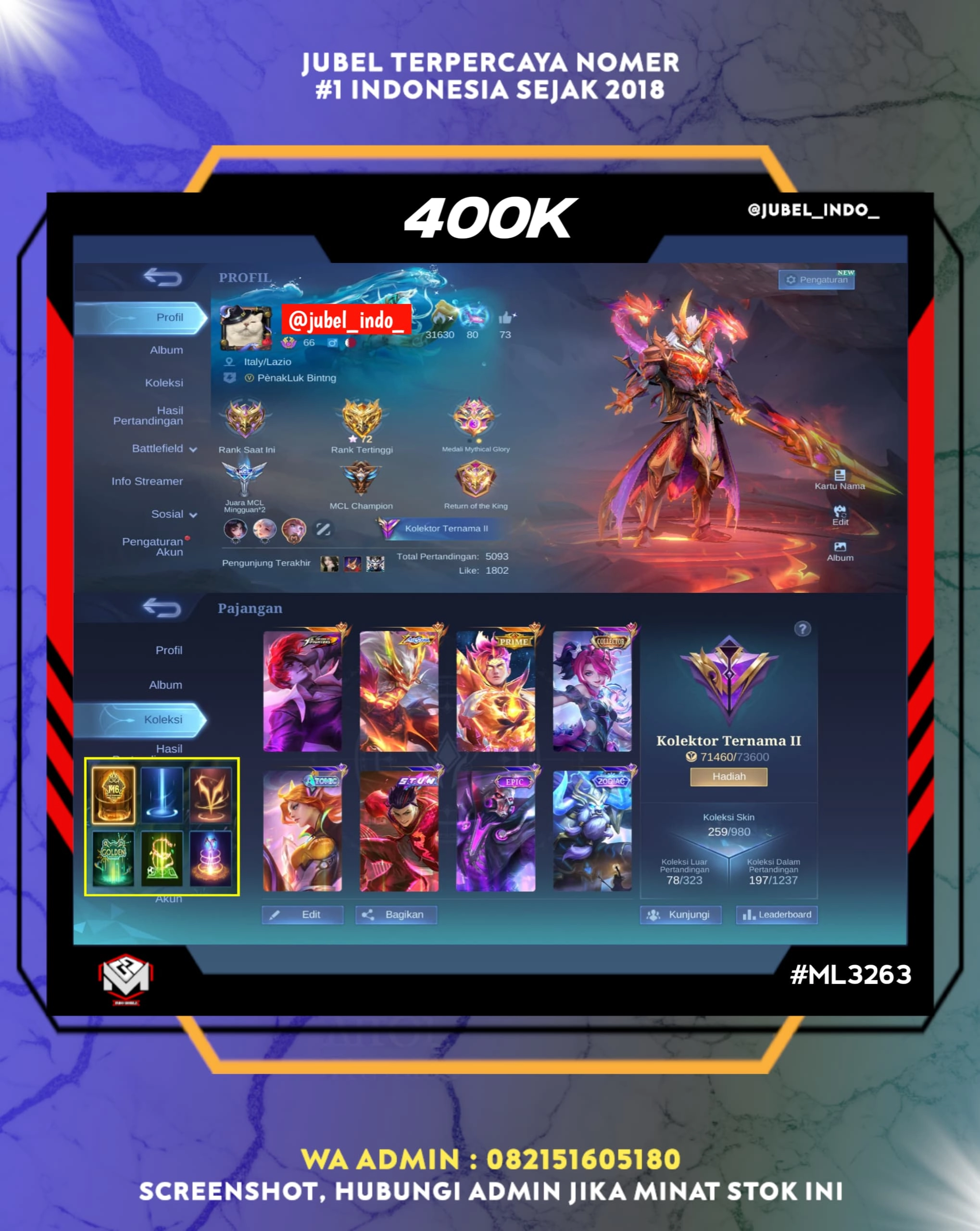STOK ML #ML3263