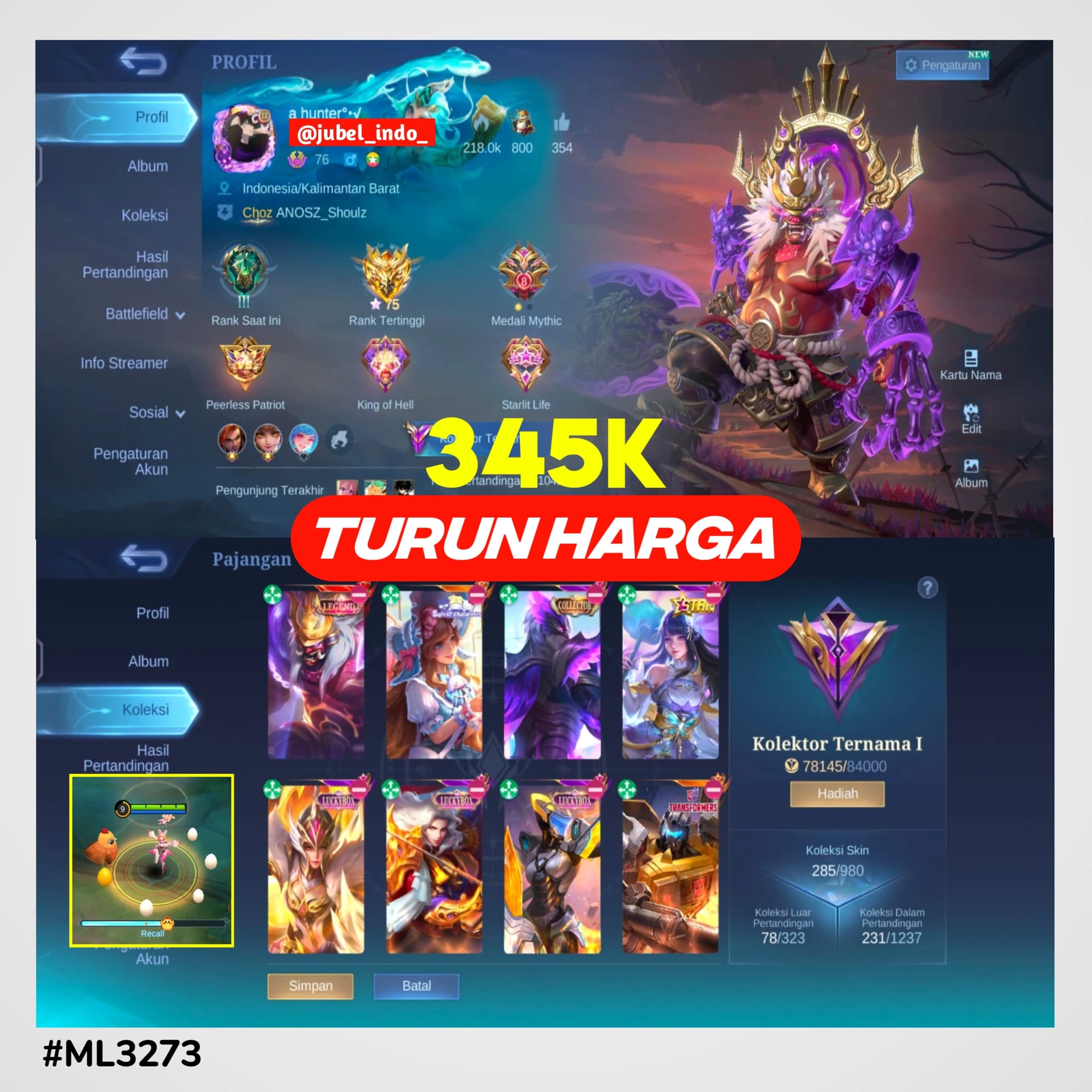 STOK ML #ML3273