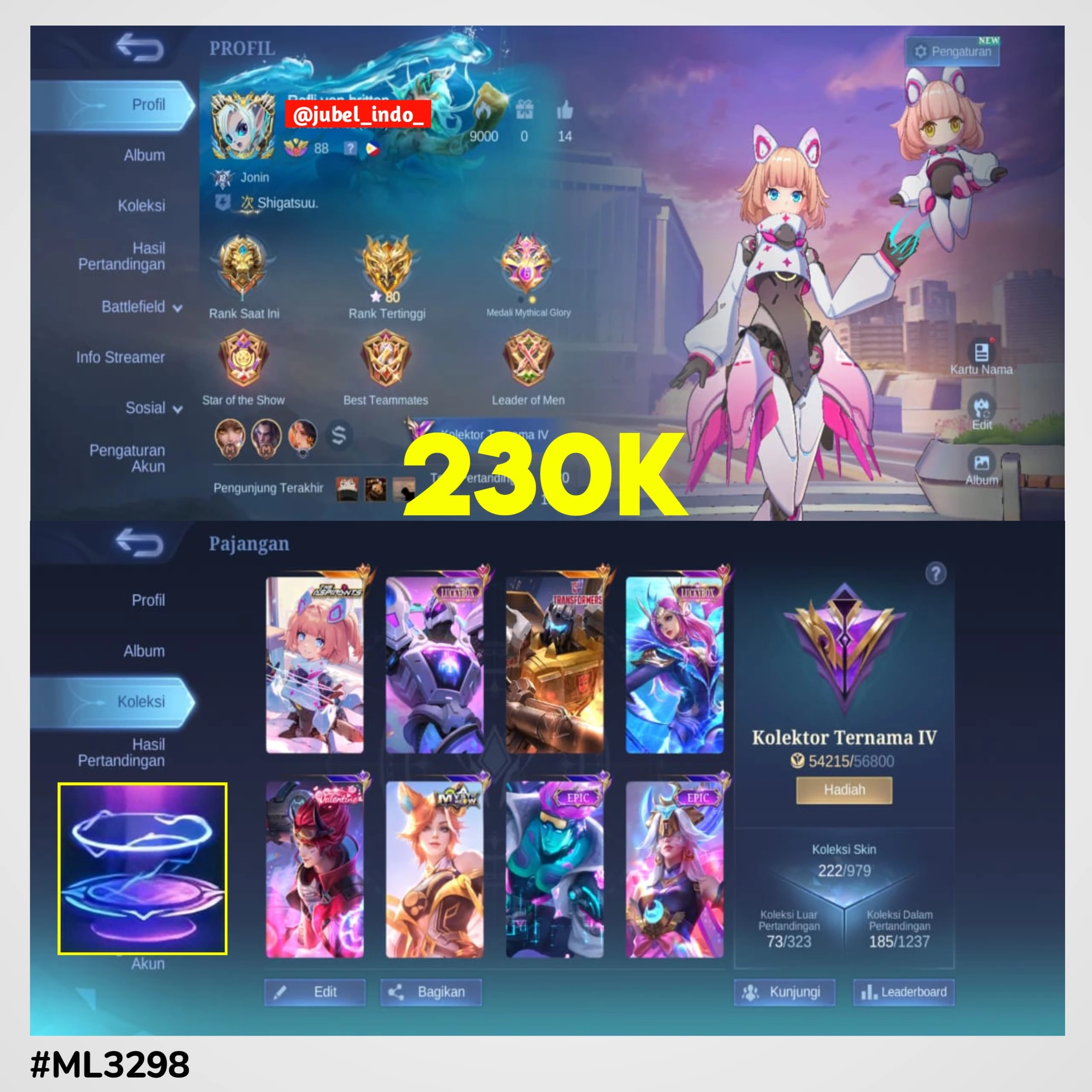 STOK ML #ML3298