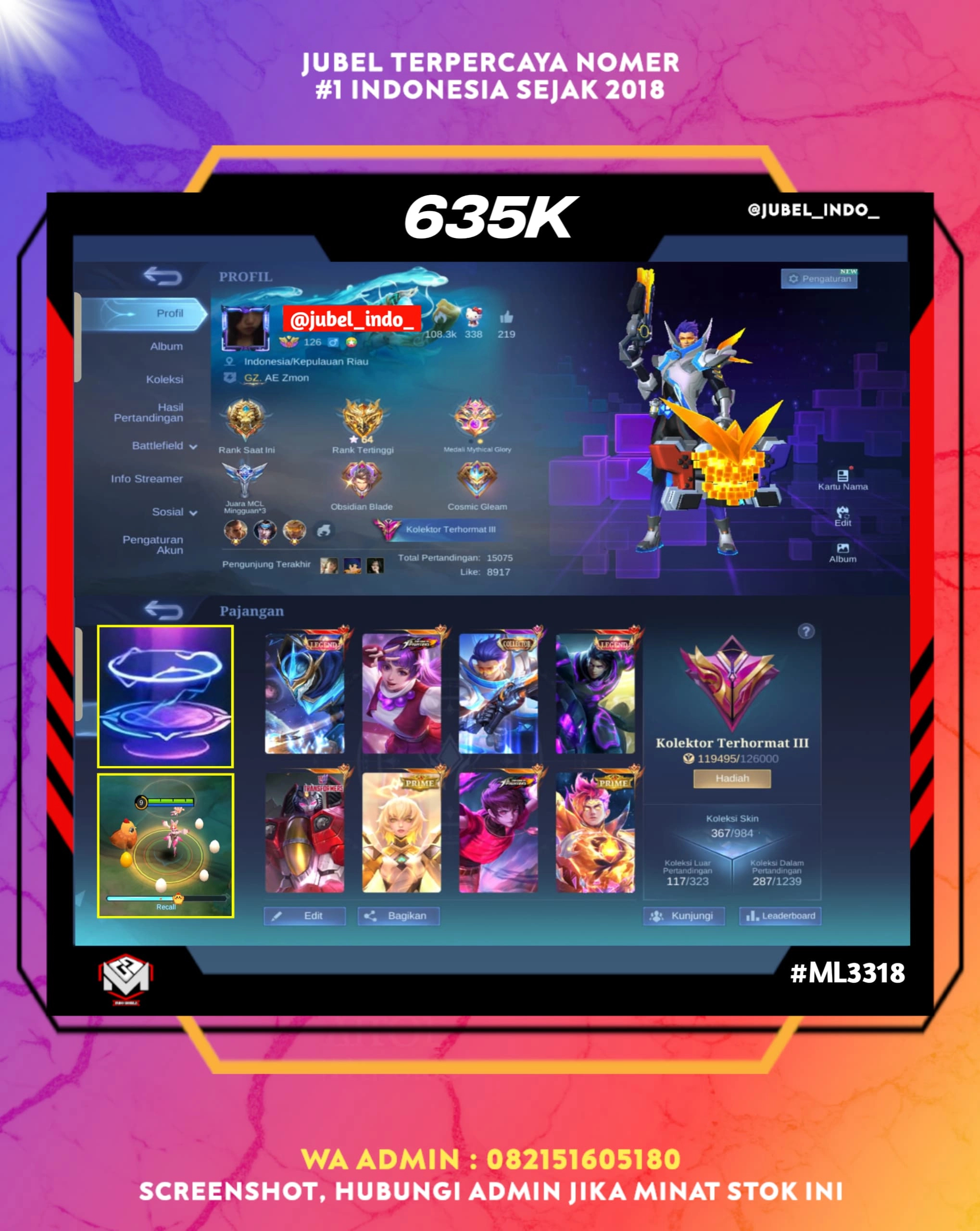 STOK ML #ML3318