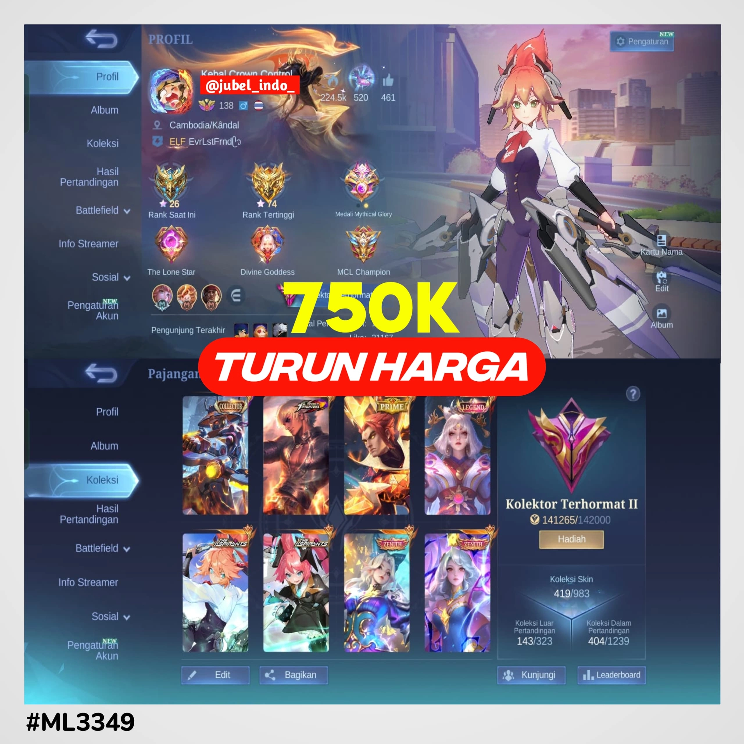 STOK ML #ML3349