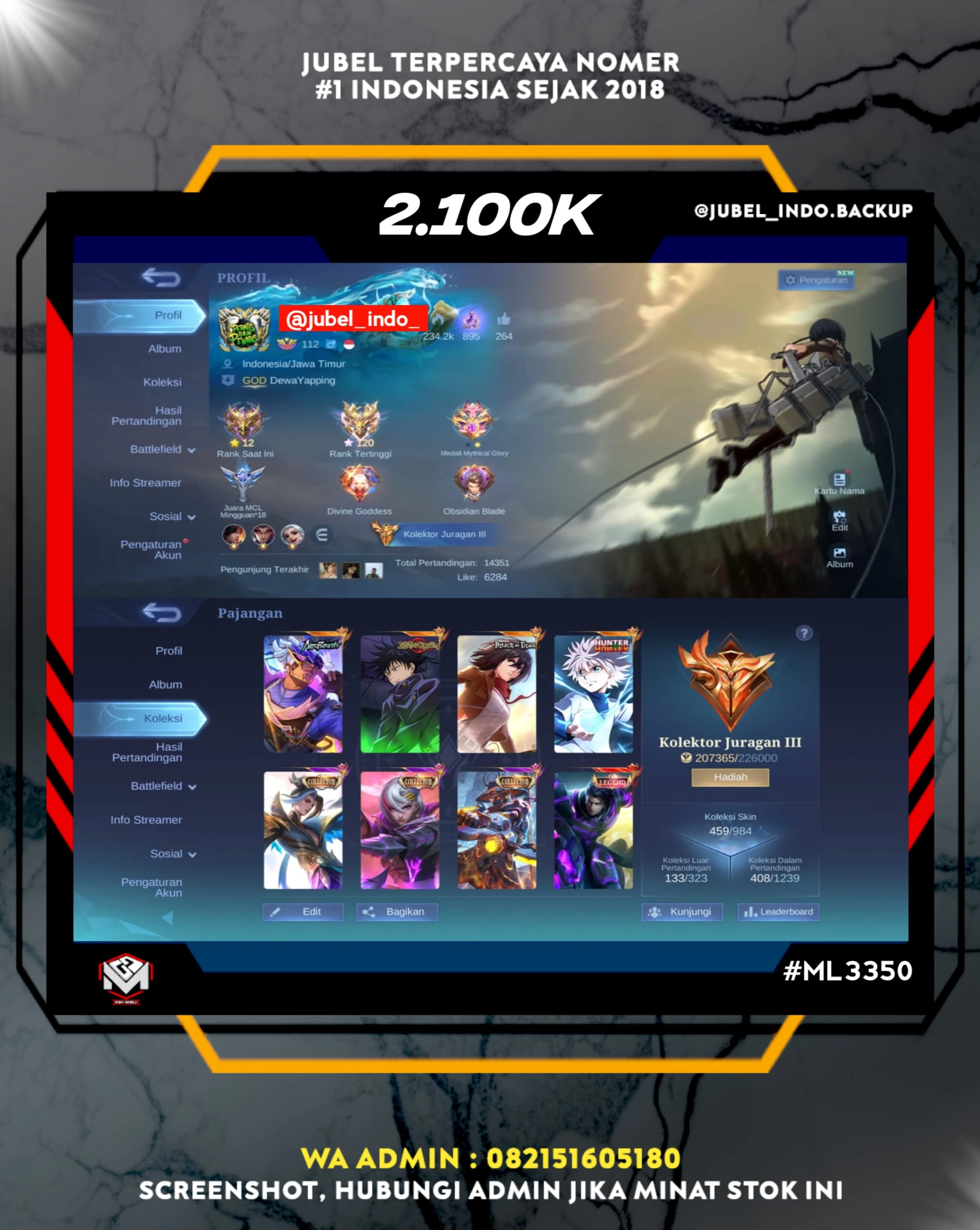 STOK ML #ML3350