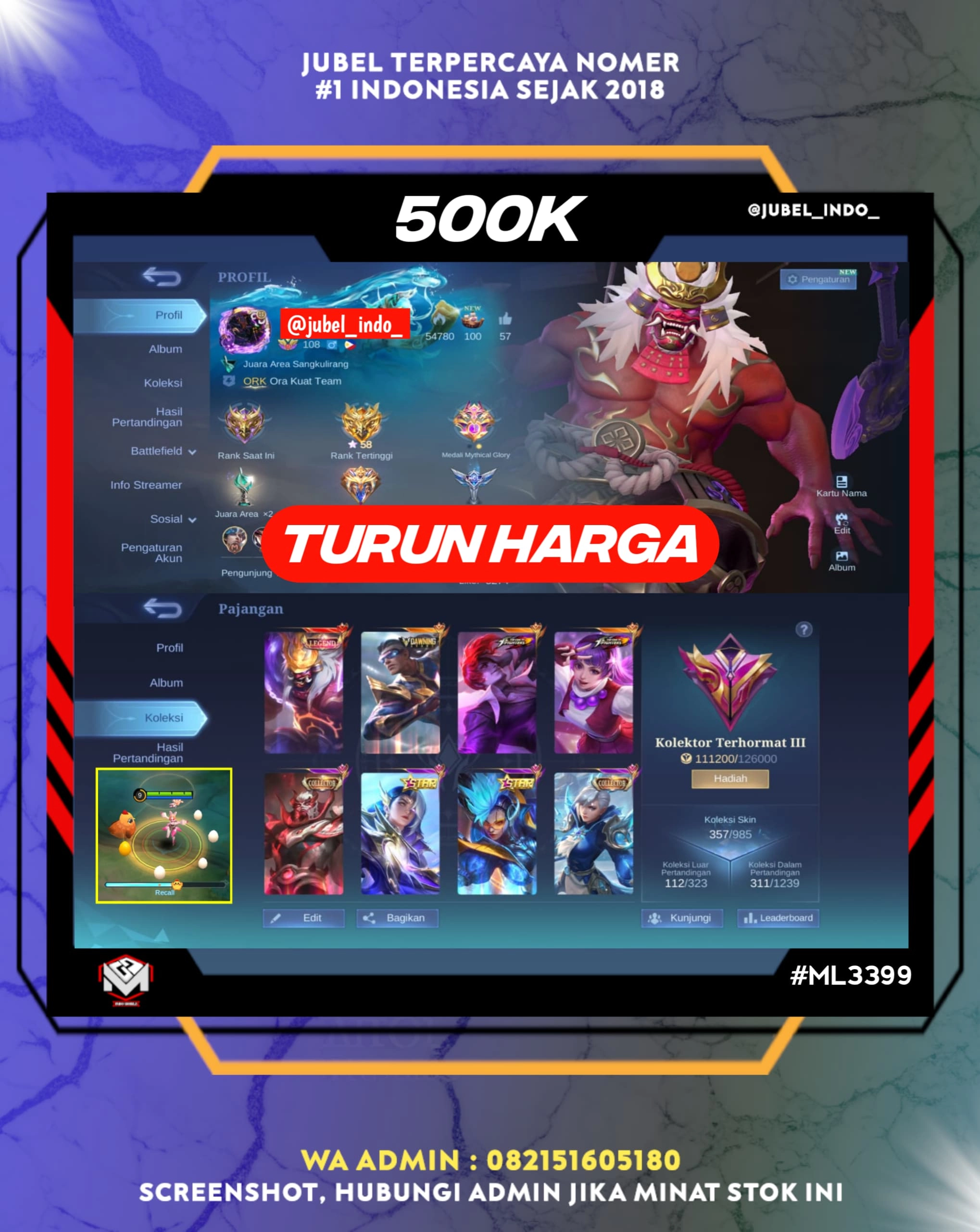 STOK ML #ML3399