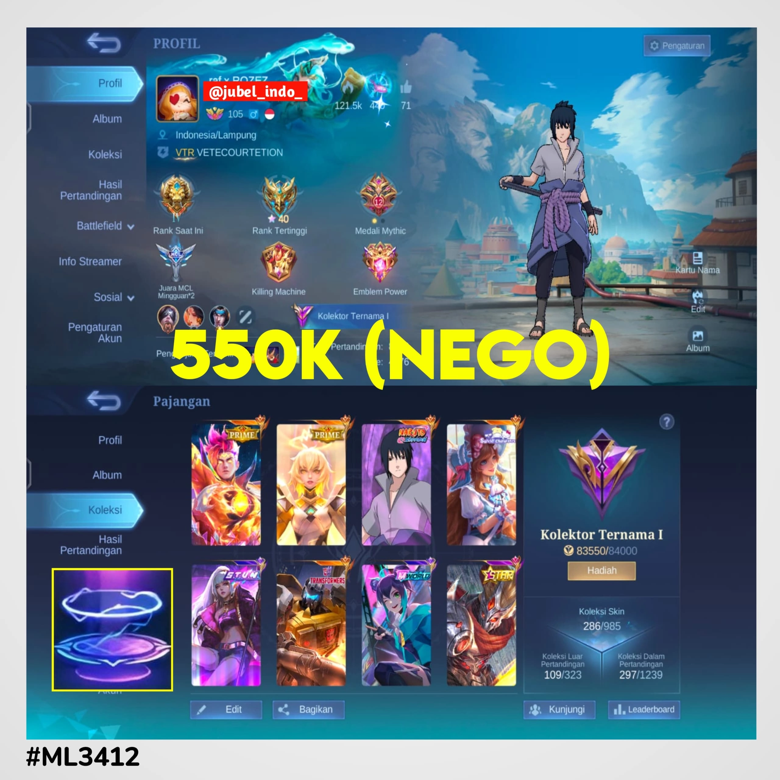 STOK ML #ML3412
