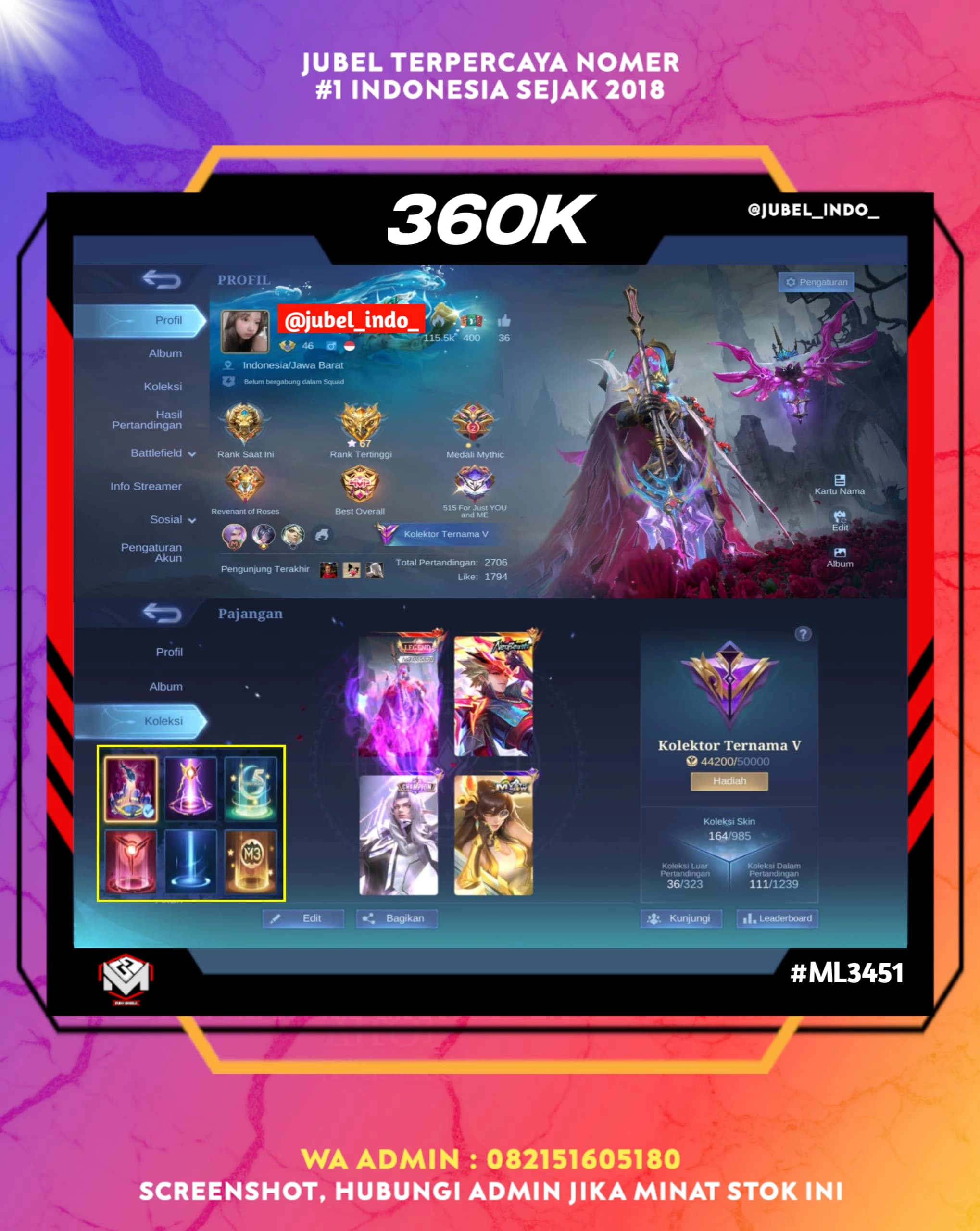 STOK ML #ML3451