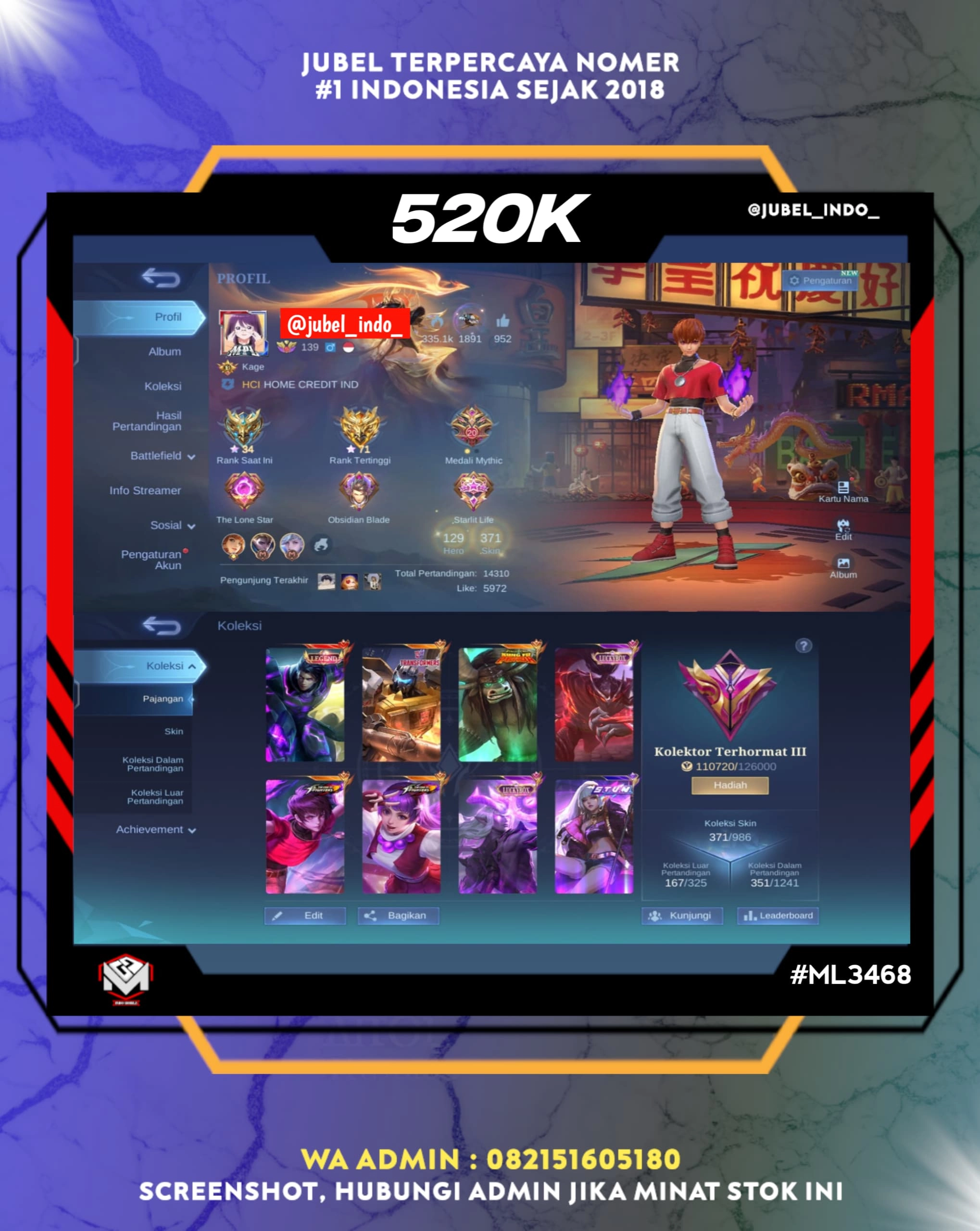 STOK ML #ML3468