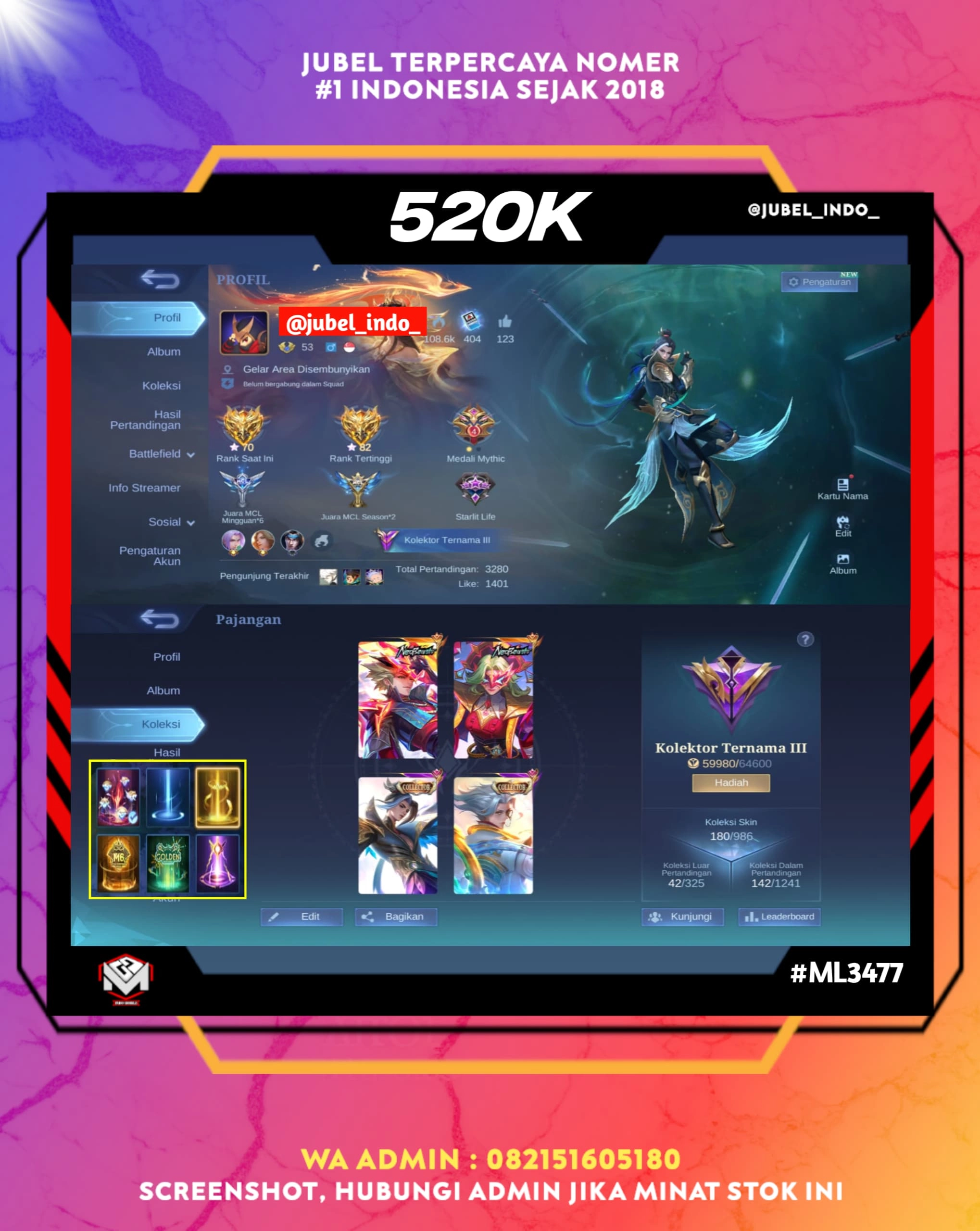 STOK ML #ML3477