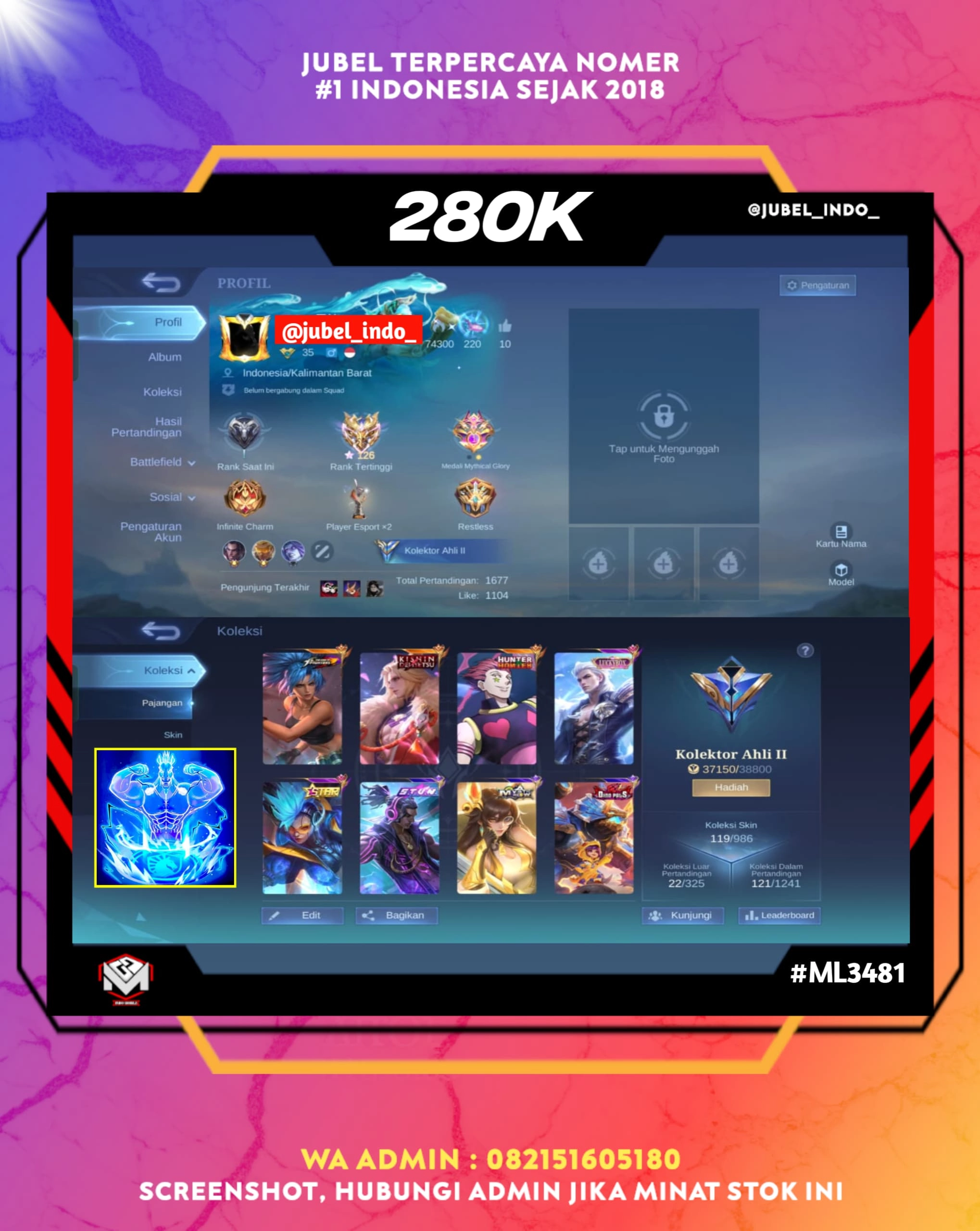 STOK ML #ML3481