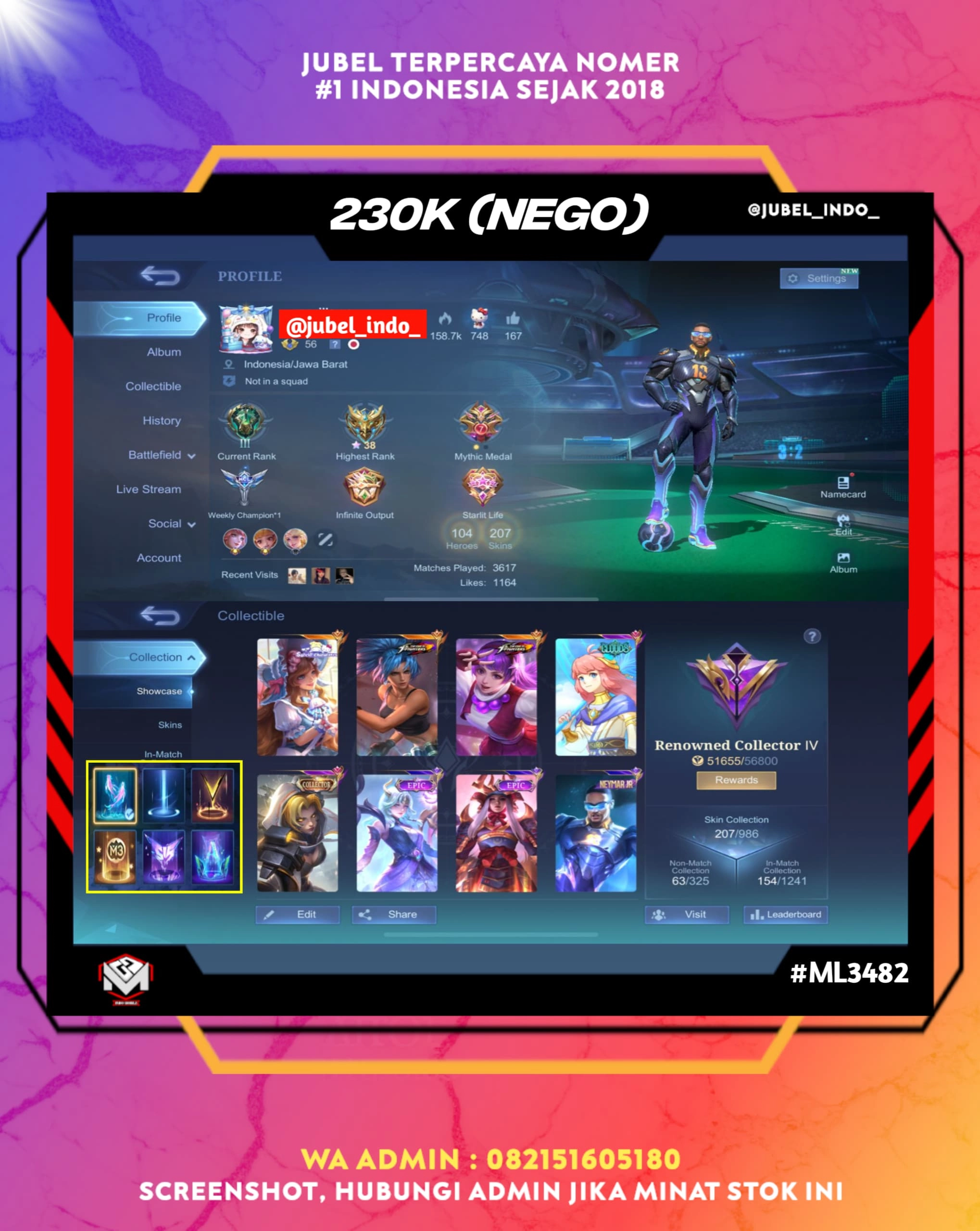 STOK ML #ML3482