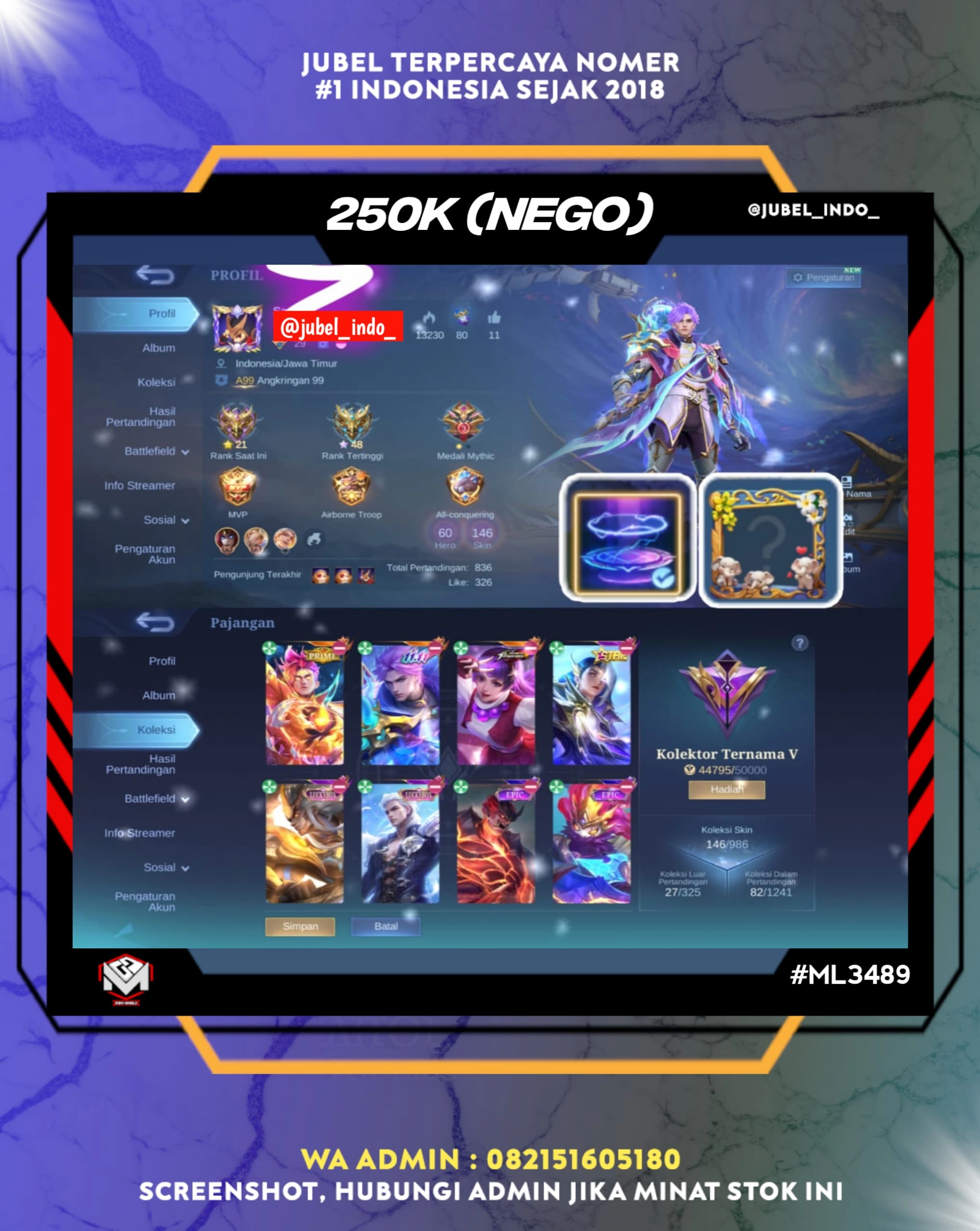 STOK ML #ML3489