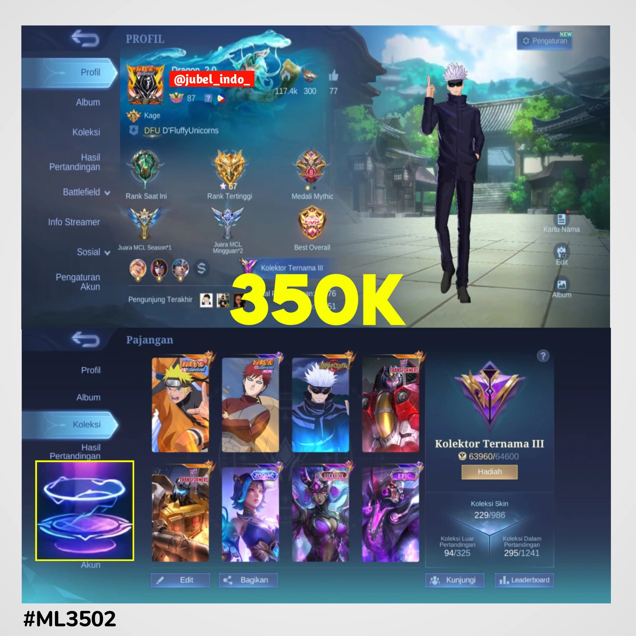 STOK ML #ML3502