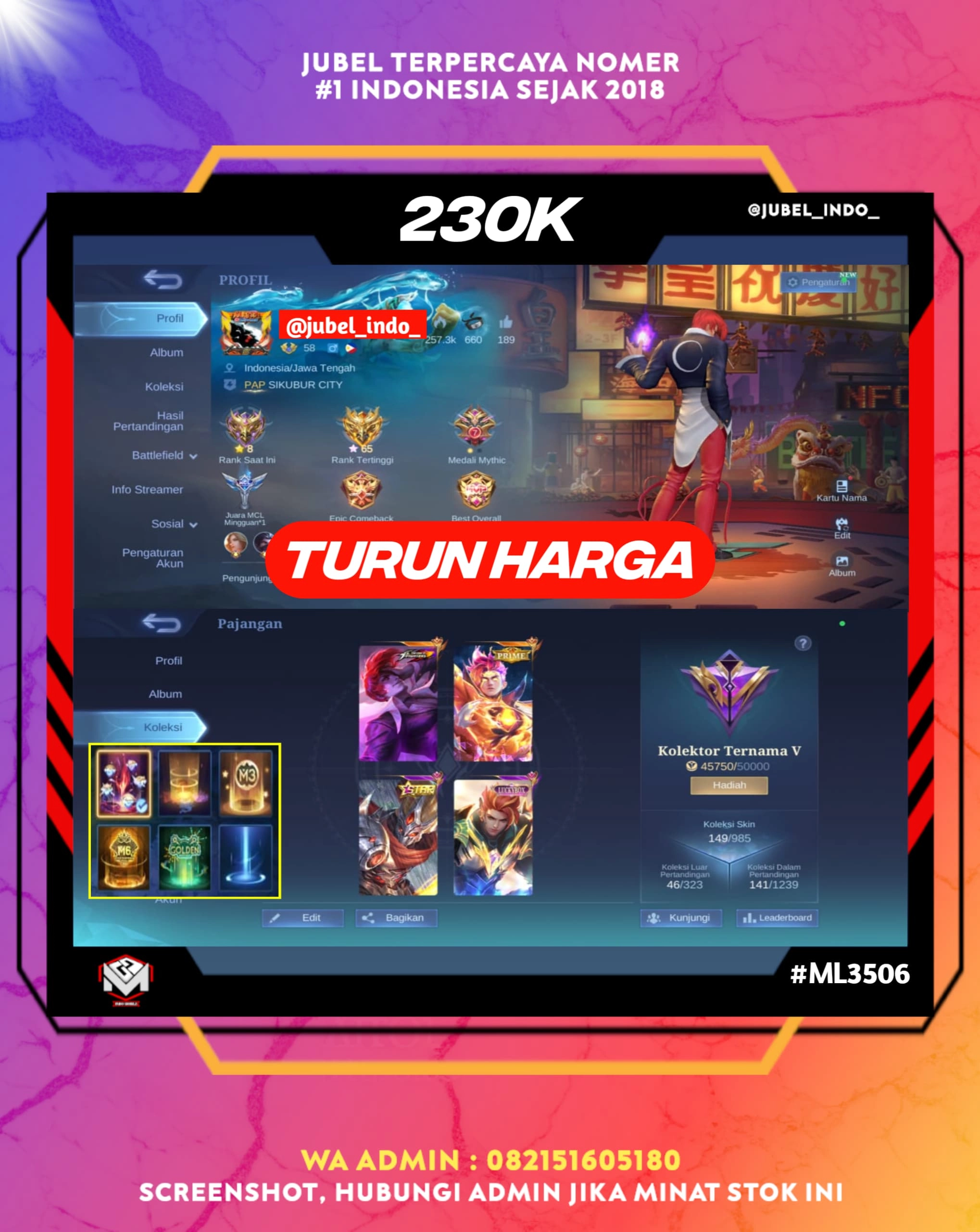 STOK ML #ML3506